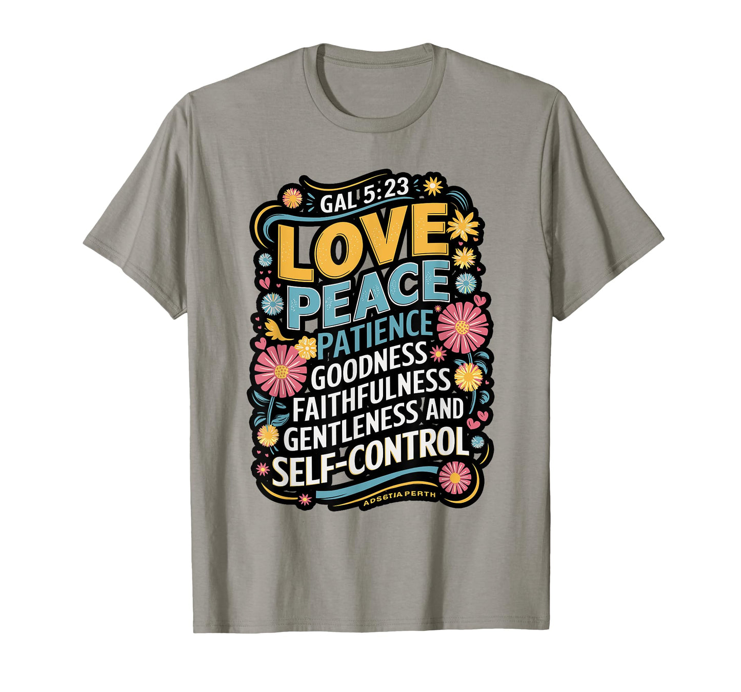 Awesome Galatians Fruit Of The Spirit Religious Verses T-Shirt