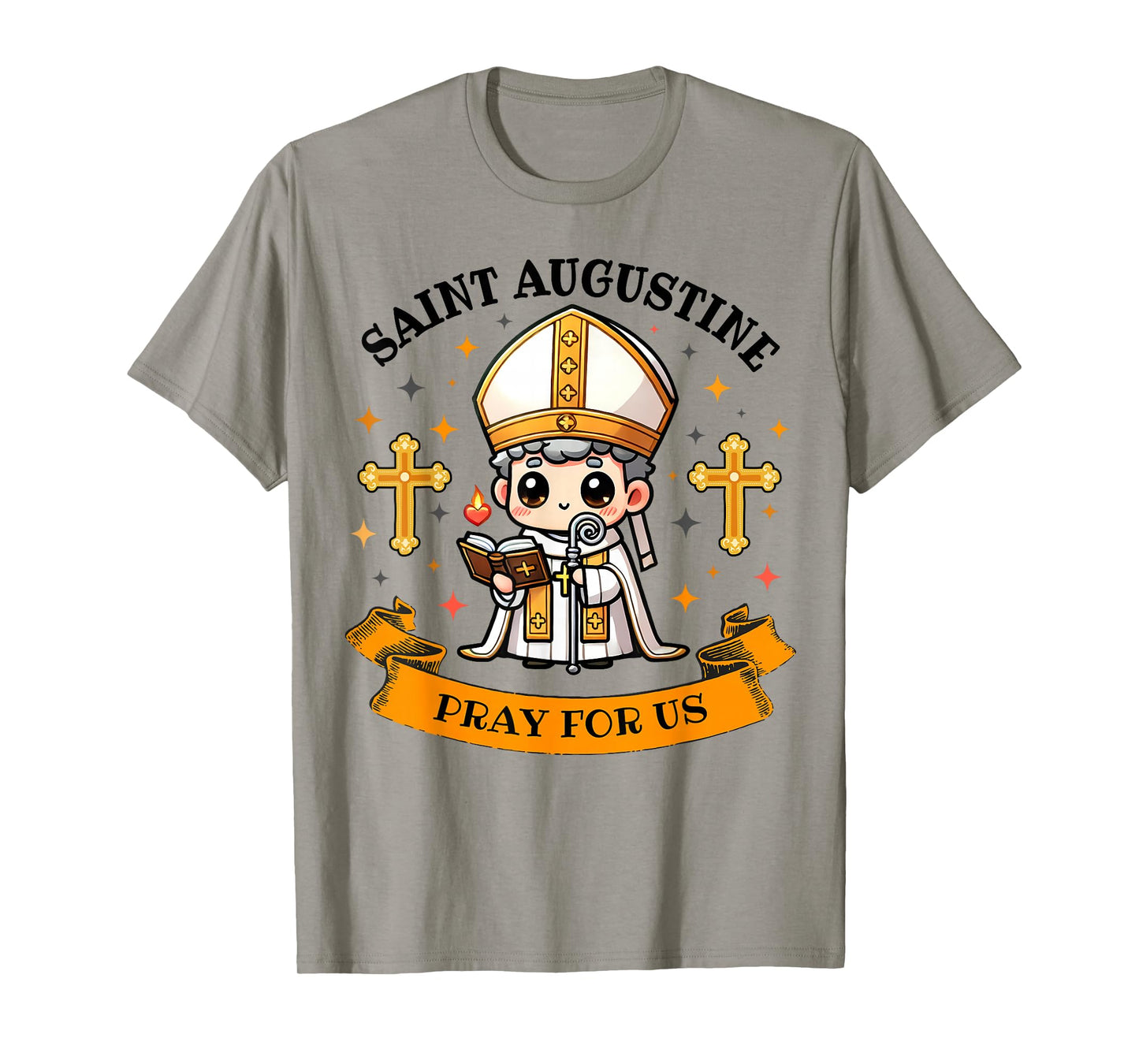 St Augustine of Hippo Catholic Bishop for Kids toddlers T-Shirt