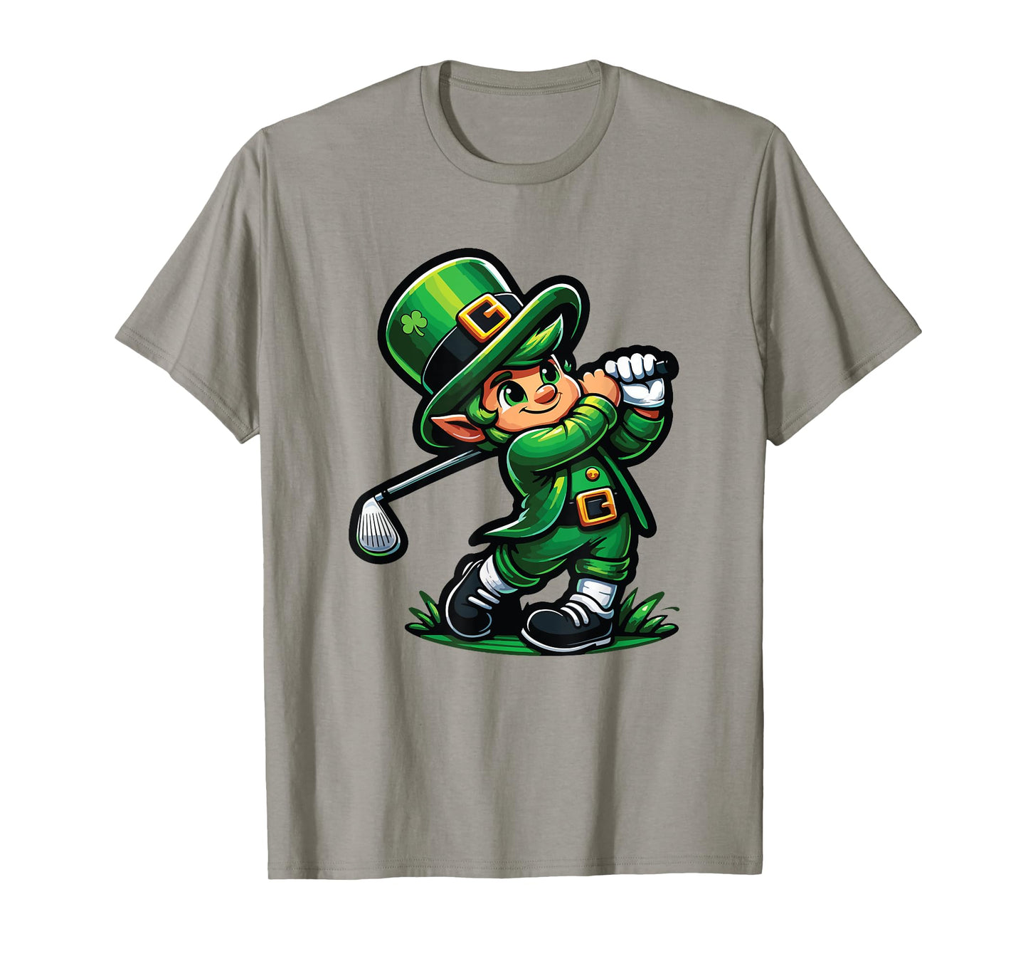 Golf St. Patrick's Day Irish Leprechaun Golfer Golfing T-Shirt