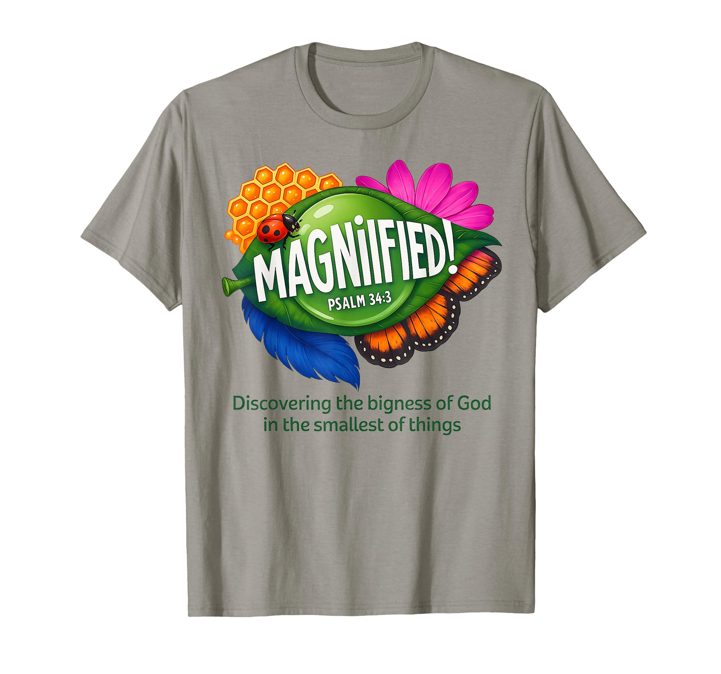 VBS 2025 Magnified VBS Vacation Bible School Christian Camp T-Shirt