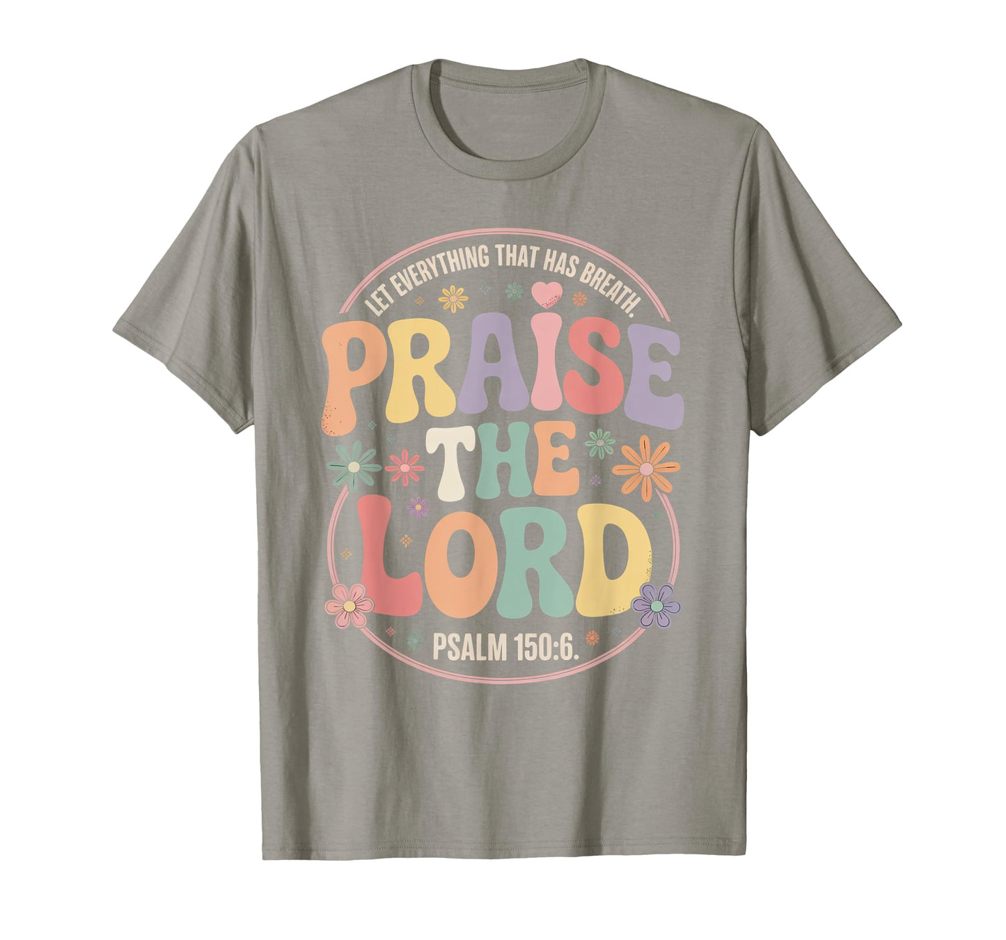 Christian Jesus Women Kids Religious Praise The Lord Bible T-Shirt