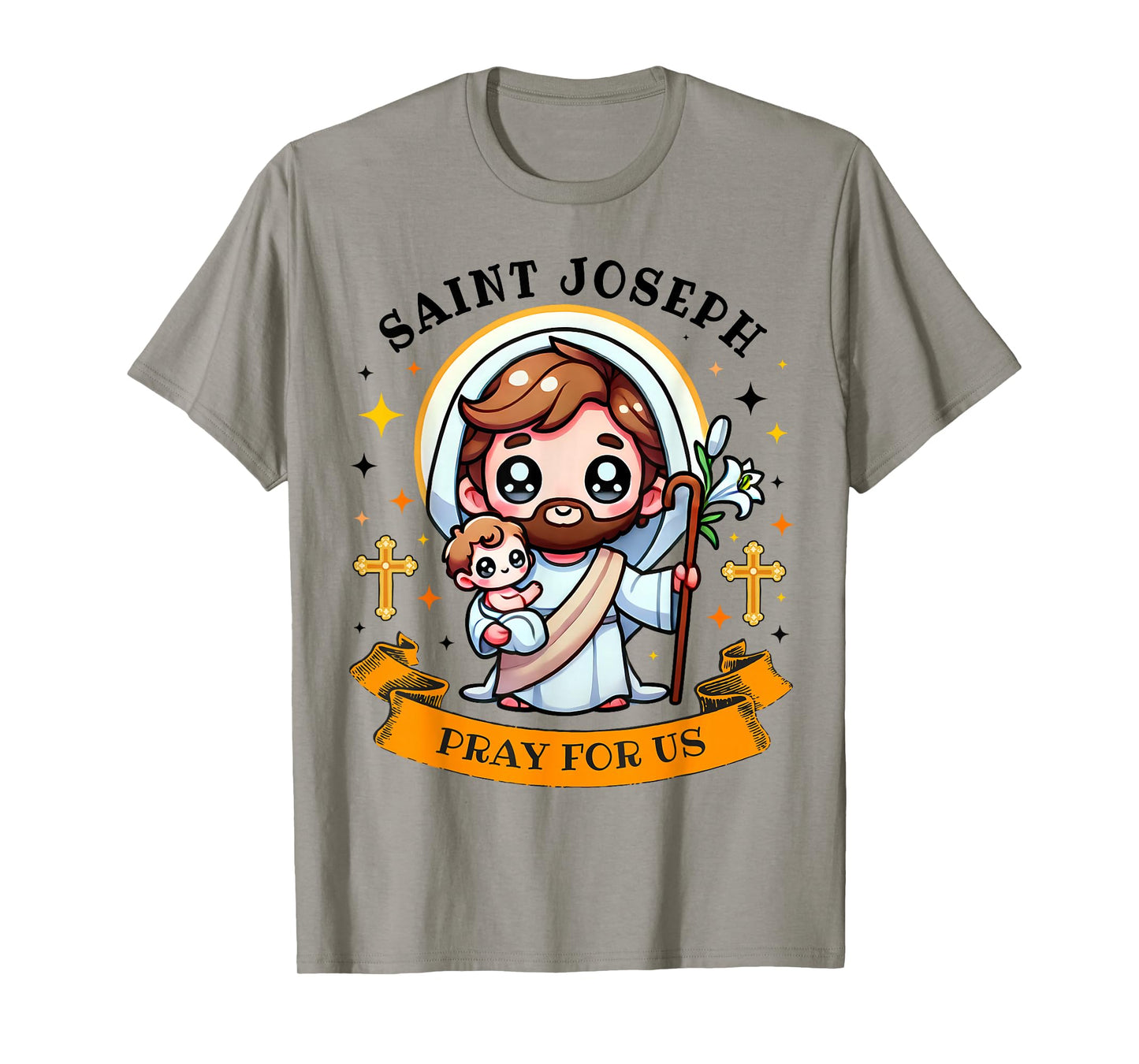 St Joseph Pray for Us Catholic Church for kids Toddler T-Shirt