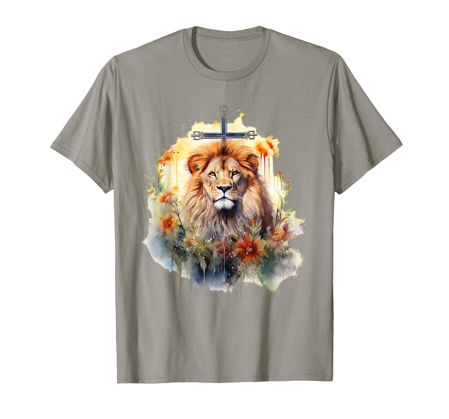 Lion of Judah Jesus Yeshua Faith Christian T-Shirt