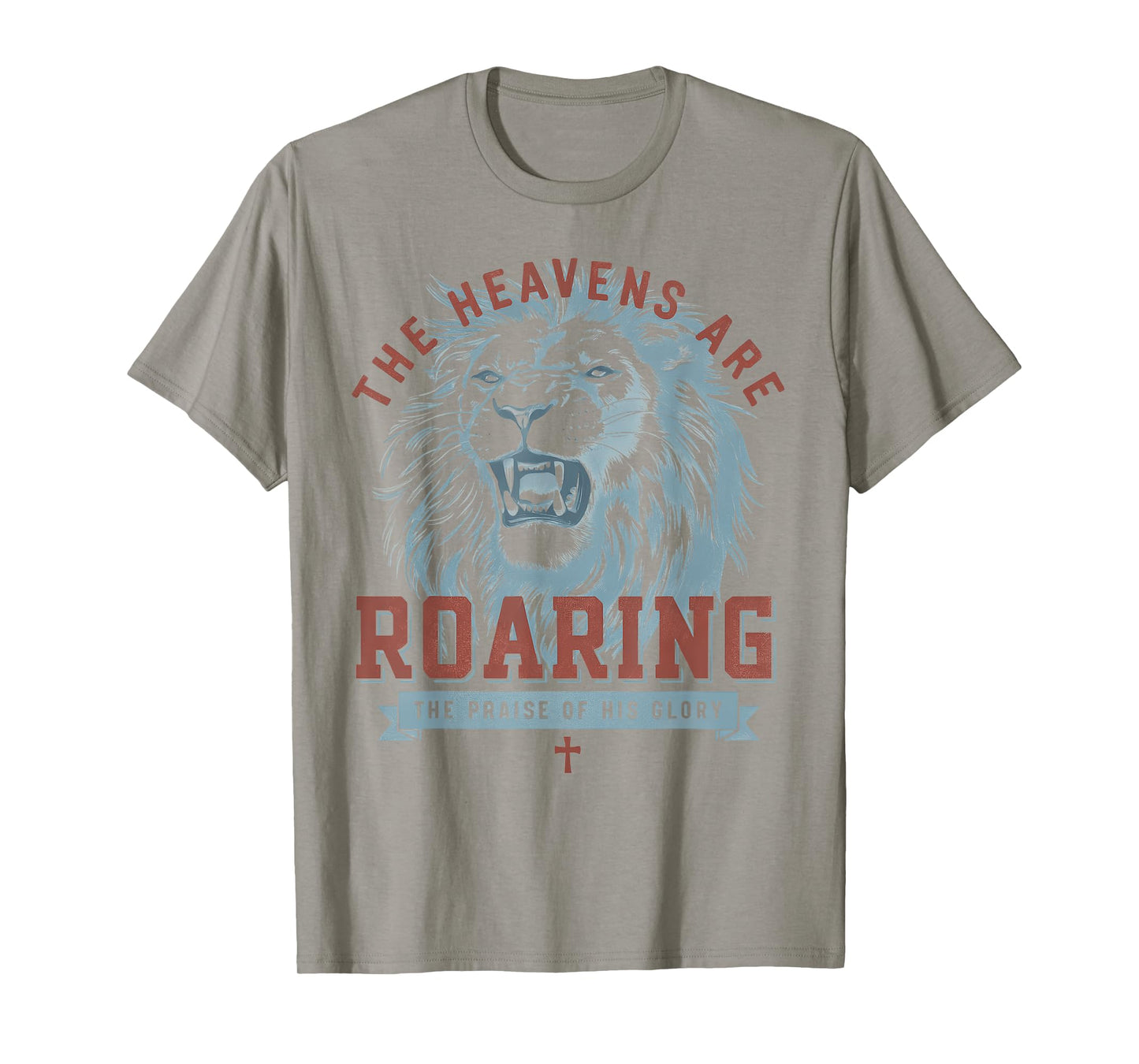 Boho Christian The Heavens Are Roaring Bible Verse Faith T-Shirt