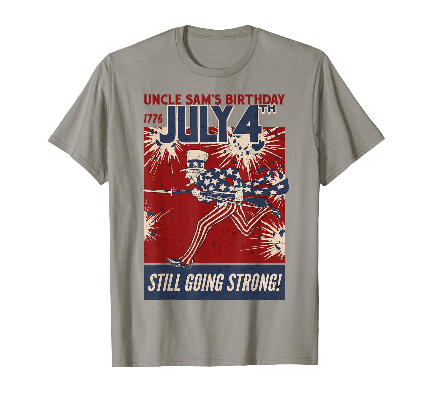 Uncle Sam's Birthday Vintage T-Shirt