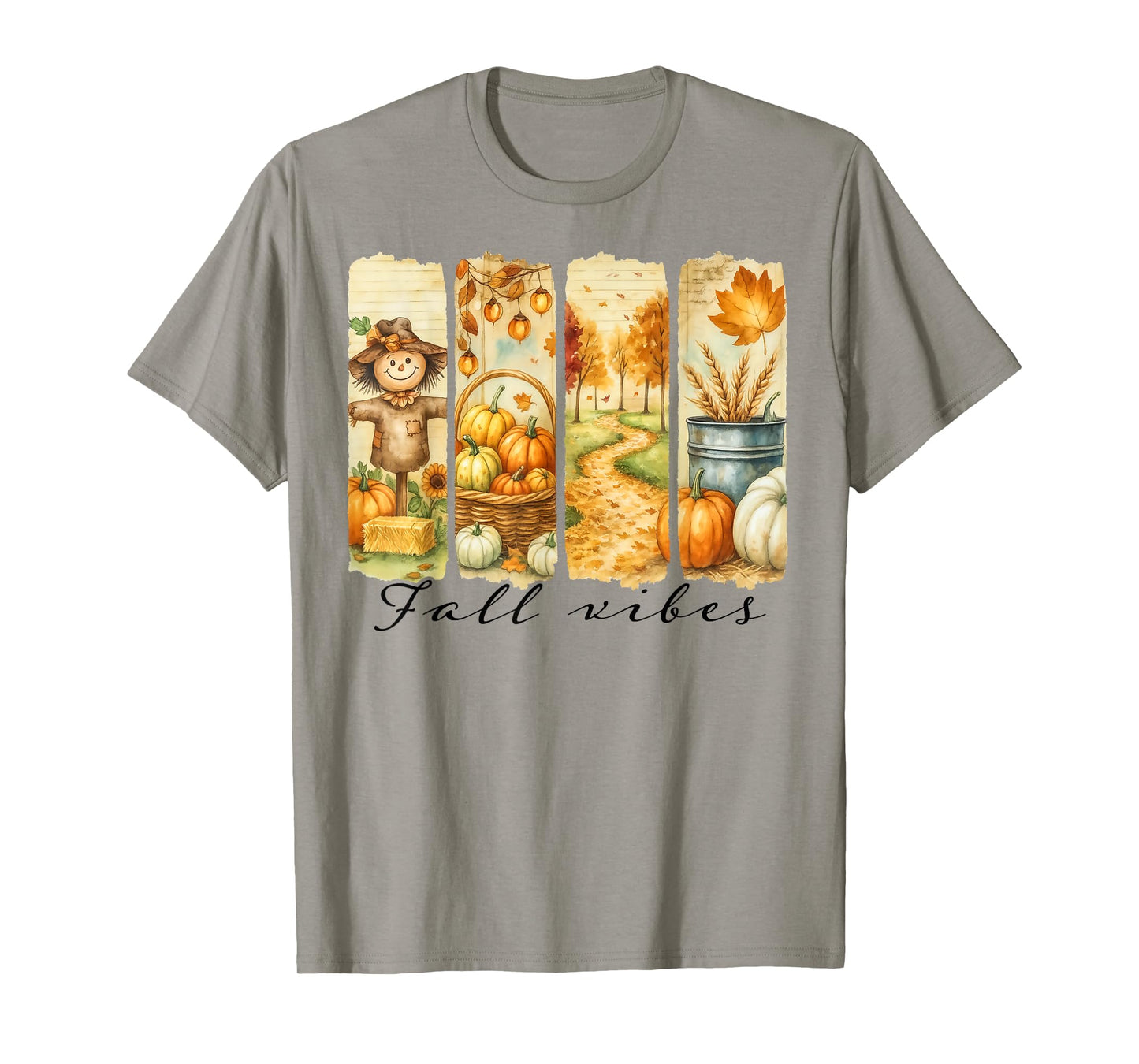 Fall Vibes Autumn Fall Country Life Women Girls Farmers T-Shirt