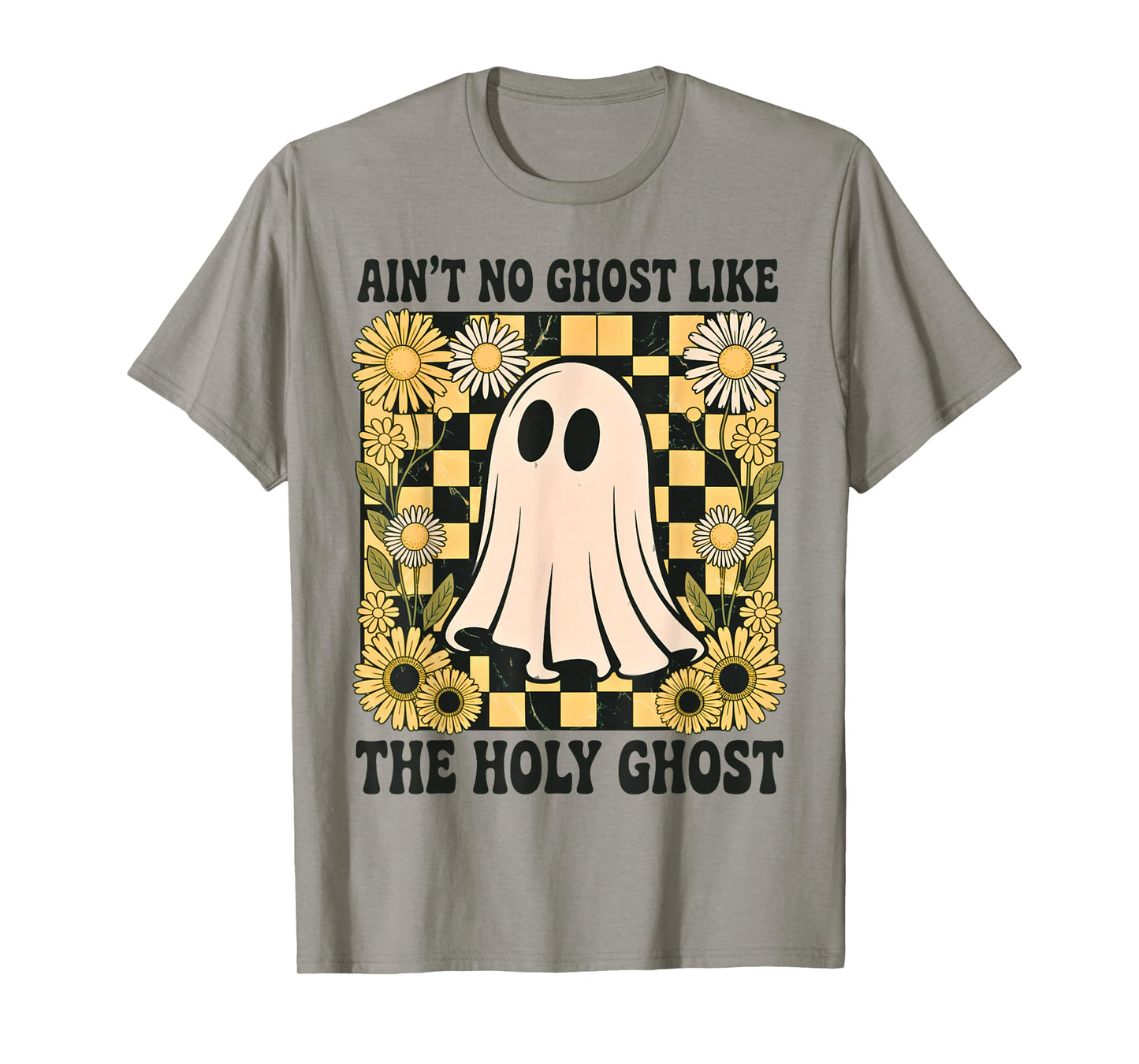 Retro Boho Ain’t No Ghost Like The Holy Ghost, Christian T-Shirt