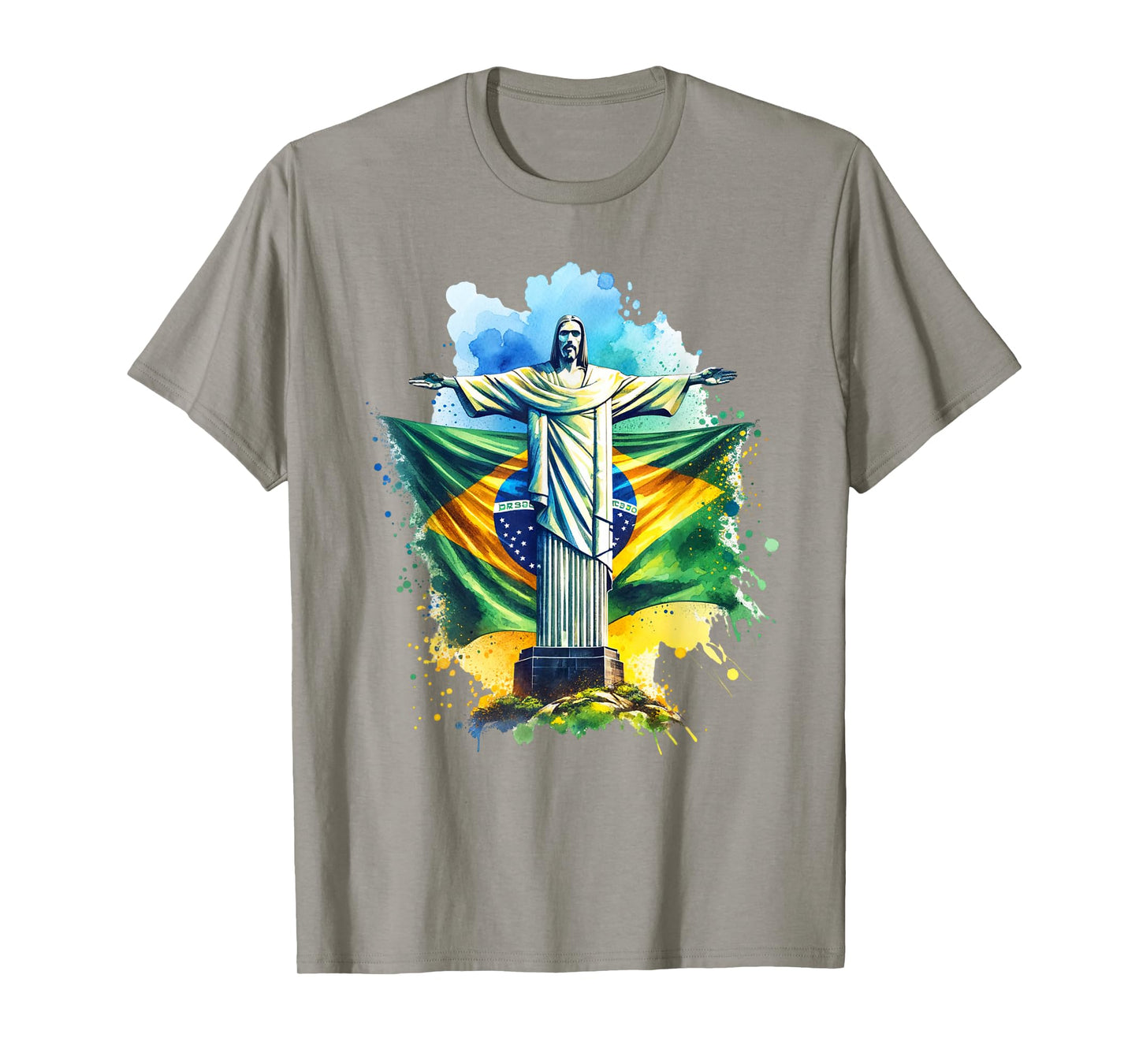 Christ The Redeemer Rio de Janeiro Brazil Men Women Catholic T-Shirt