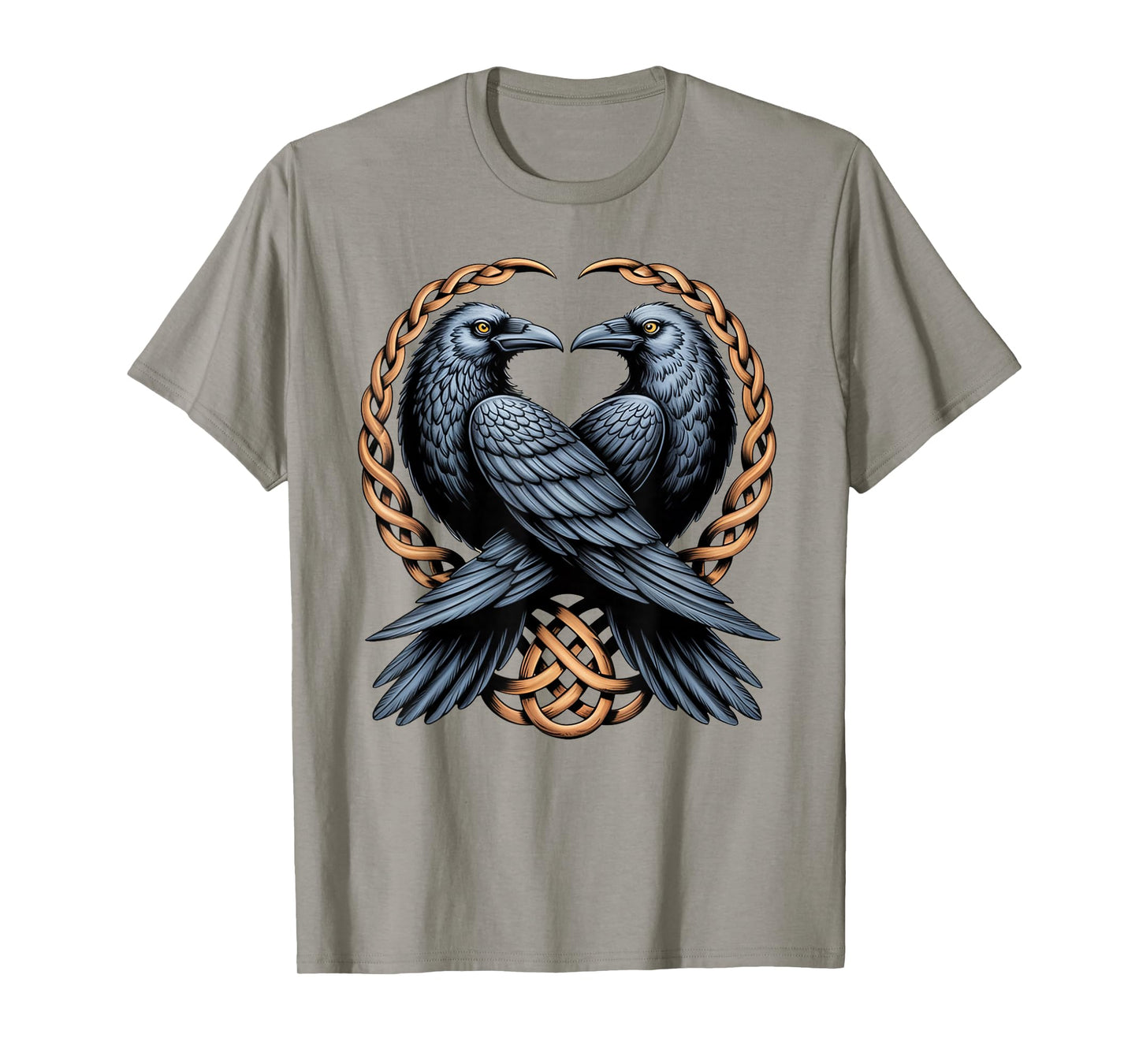 Retro Odin's Raven Northman Valhalla Norse Mythology T-Shirt