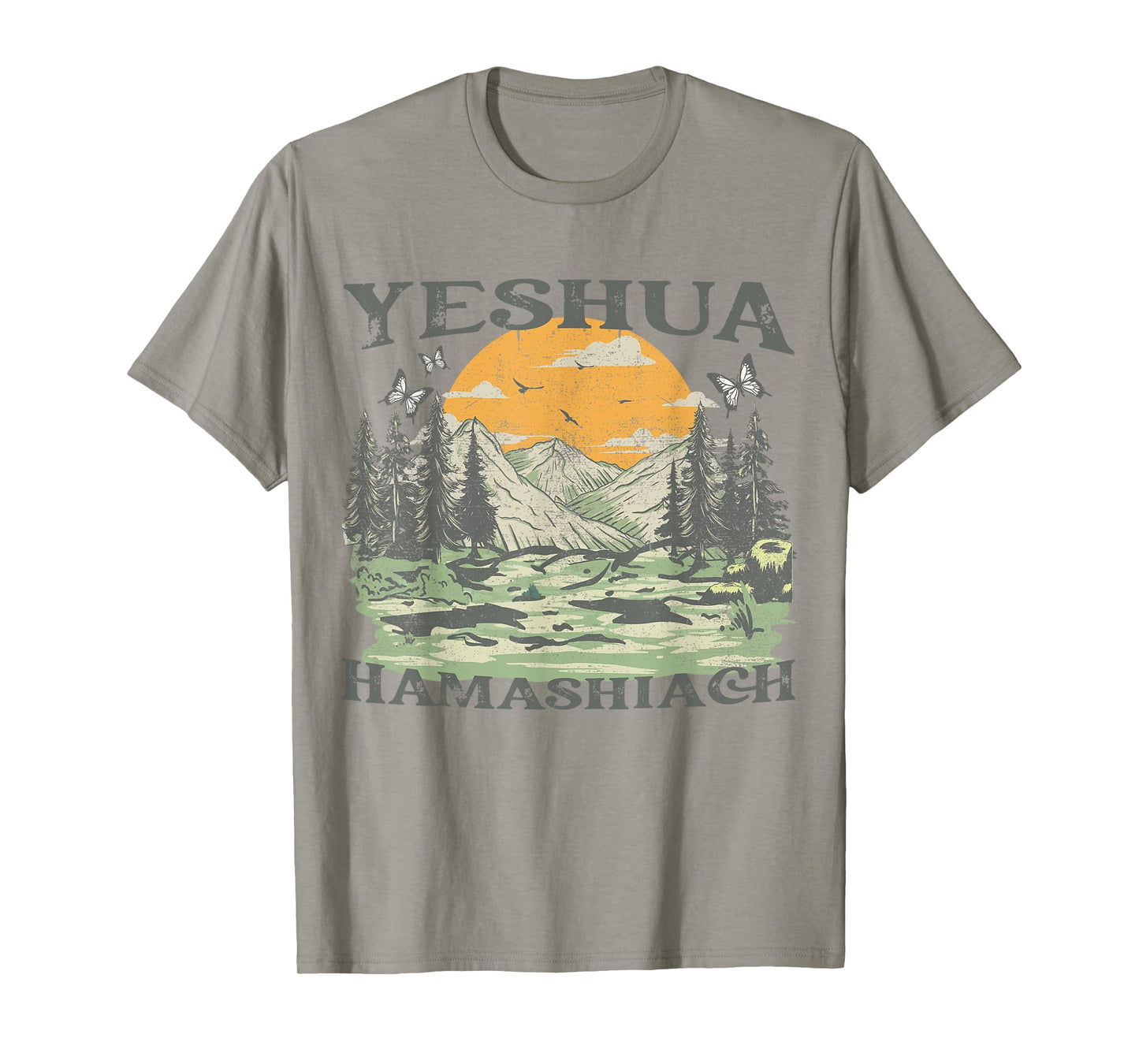 Yeshua Hamashiach Jesus Scripture Christian Bible Faith T-Shirt