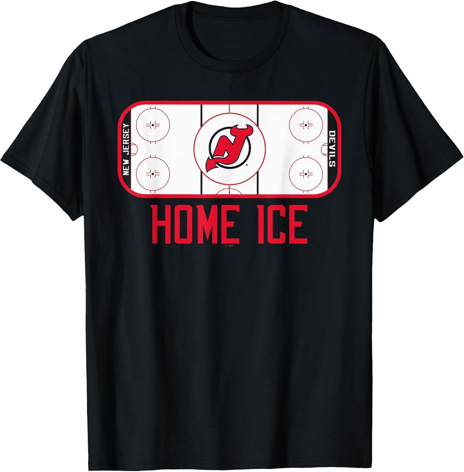 New Jersey Devils Home Ice Black Officially Licensed