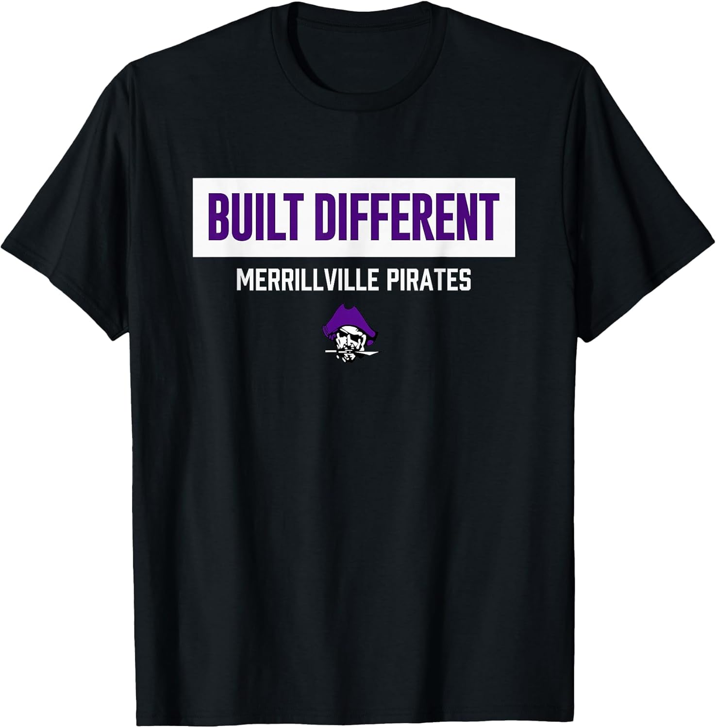 Merrillville Pirates Logo Built Different HS