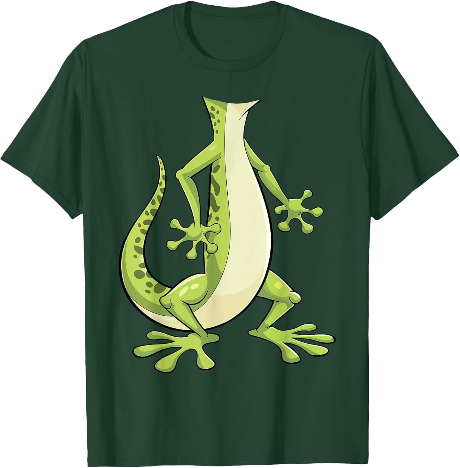 Gecko Shirt Adult Kids Men Women Green Lizard Costume