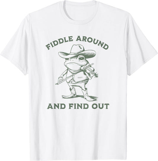 Funny Frog Fiddle Around and Find Out Cowboy Country Music