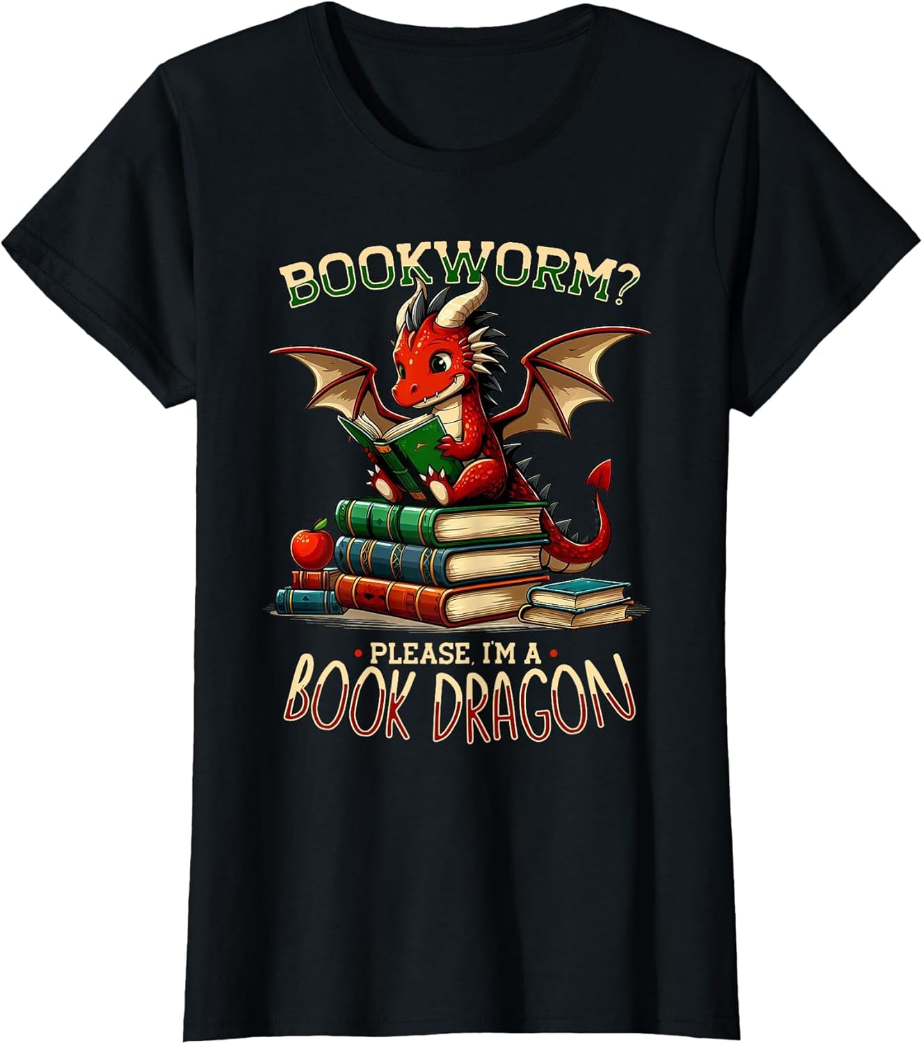 I'm A Book Dragon, Literature Reading & Book Lover