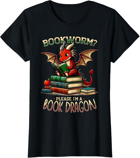 I'm A Book Dragon, Literature Reading & Book Lover
