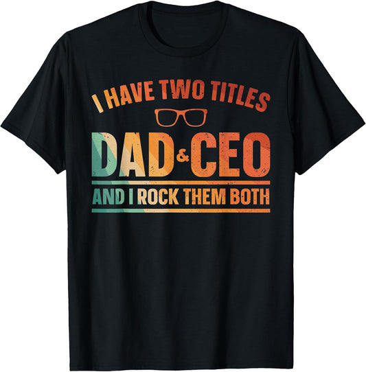 CEO Art For Dad Men Father Business Owner Entrepreneur CEO