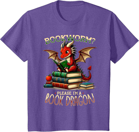 I'm A Book Dragon, Literature Reading & Book Lover