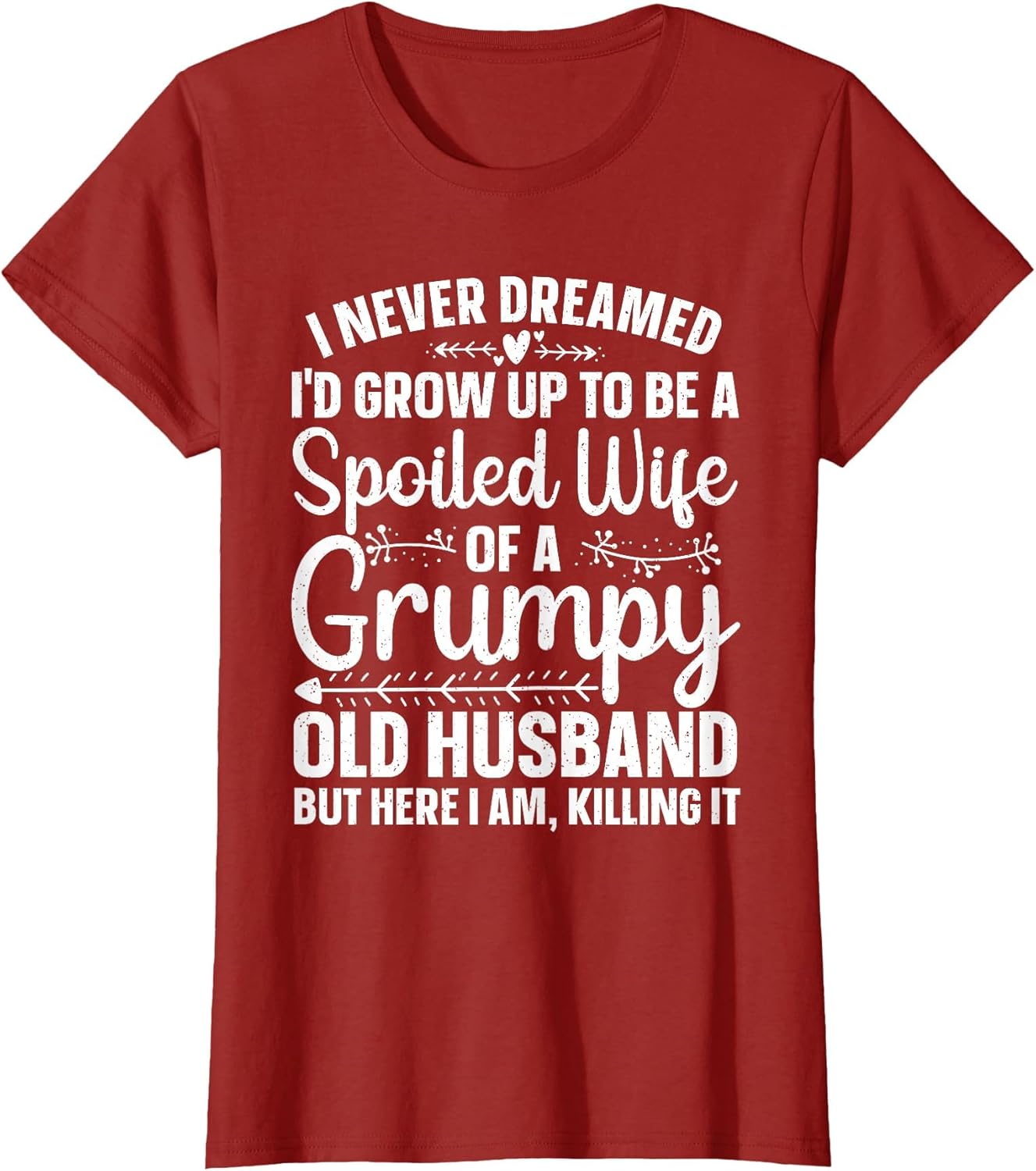 Funny Spoiled Wife Art Girls Grumpy Old Husband