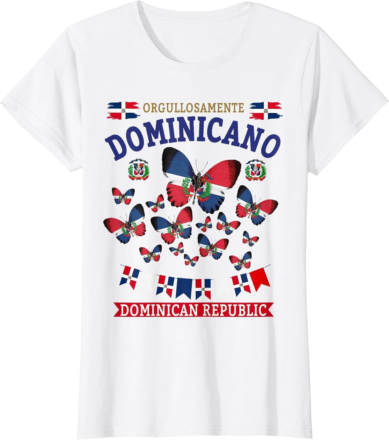 Republica Dominicana & Hispanic Dominicano Flag