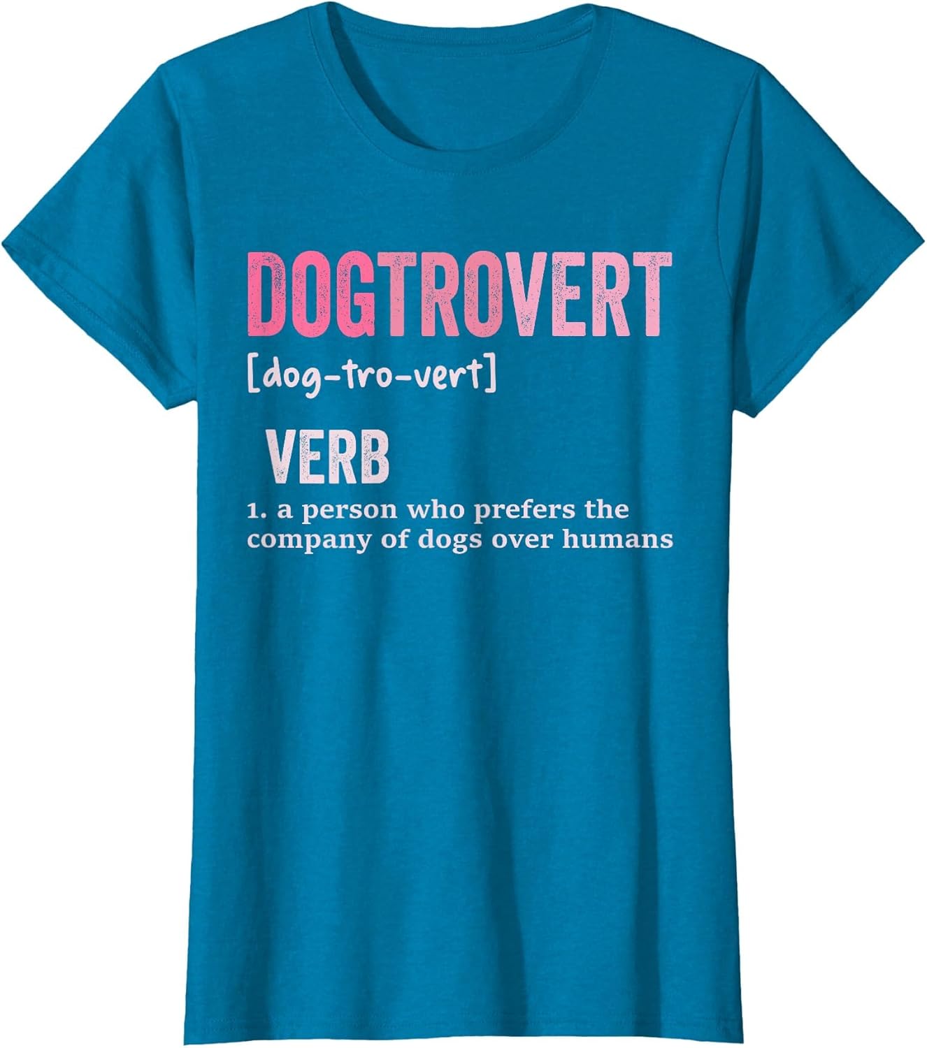 Dogtrovert Definition, Funny Dog Shirts Men, Dog