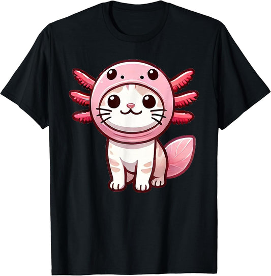 Kawaii Cat Kitten Axolotl Costume