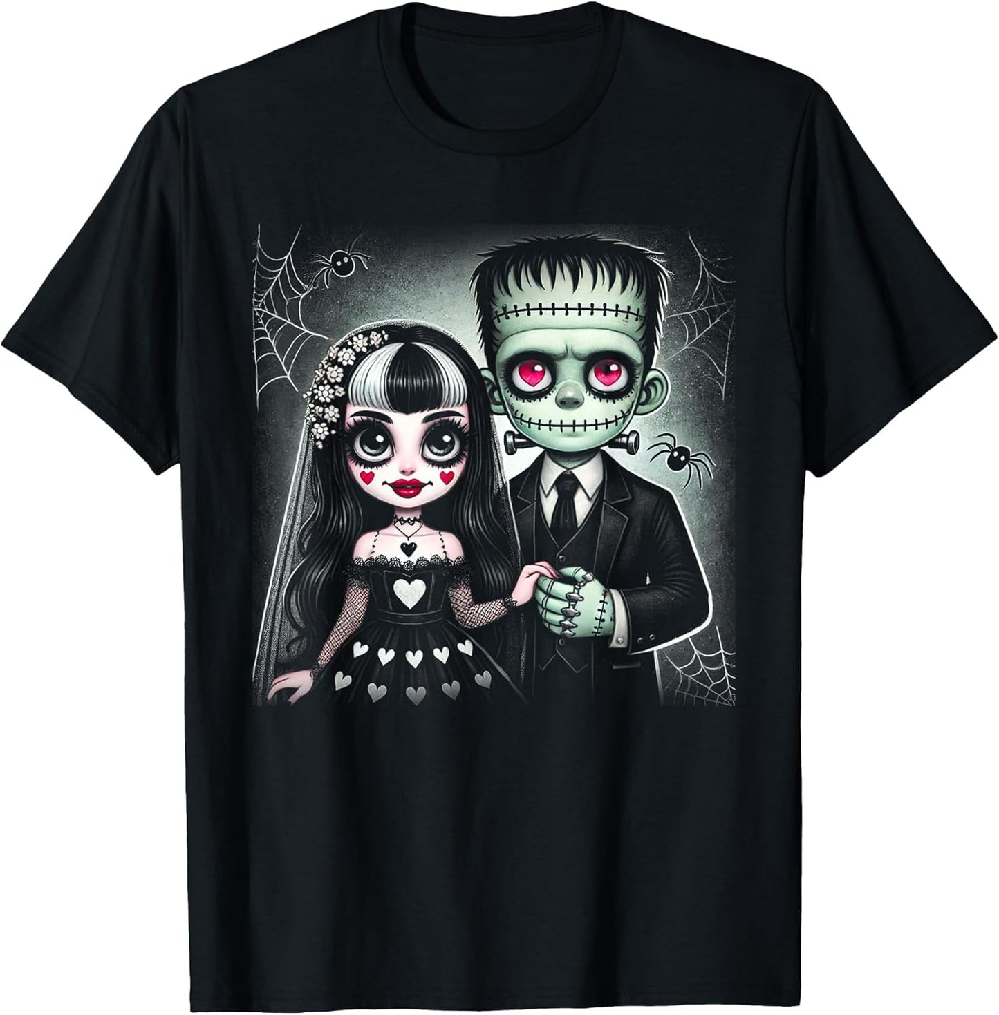 Halloween Lovers Frankenstein Skeleton Women Family