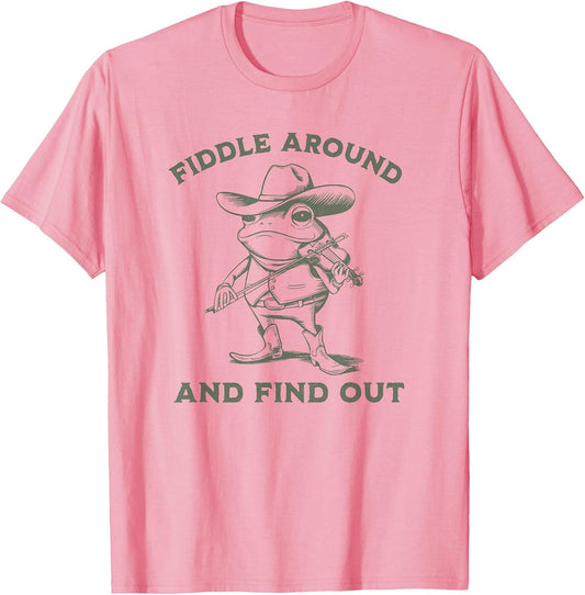 Funny Frog Fiddle Around and Find Out Cowboy Country Music