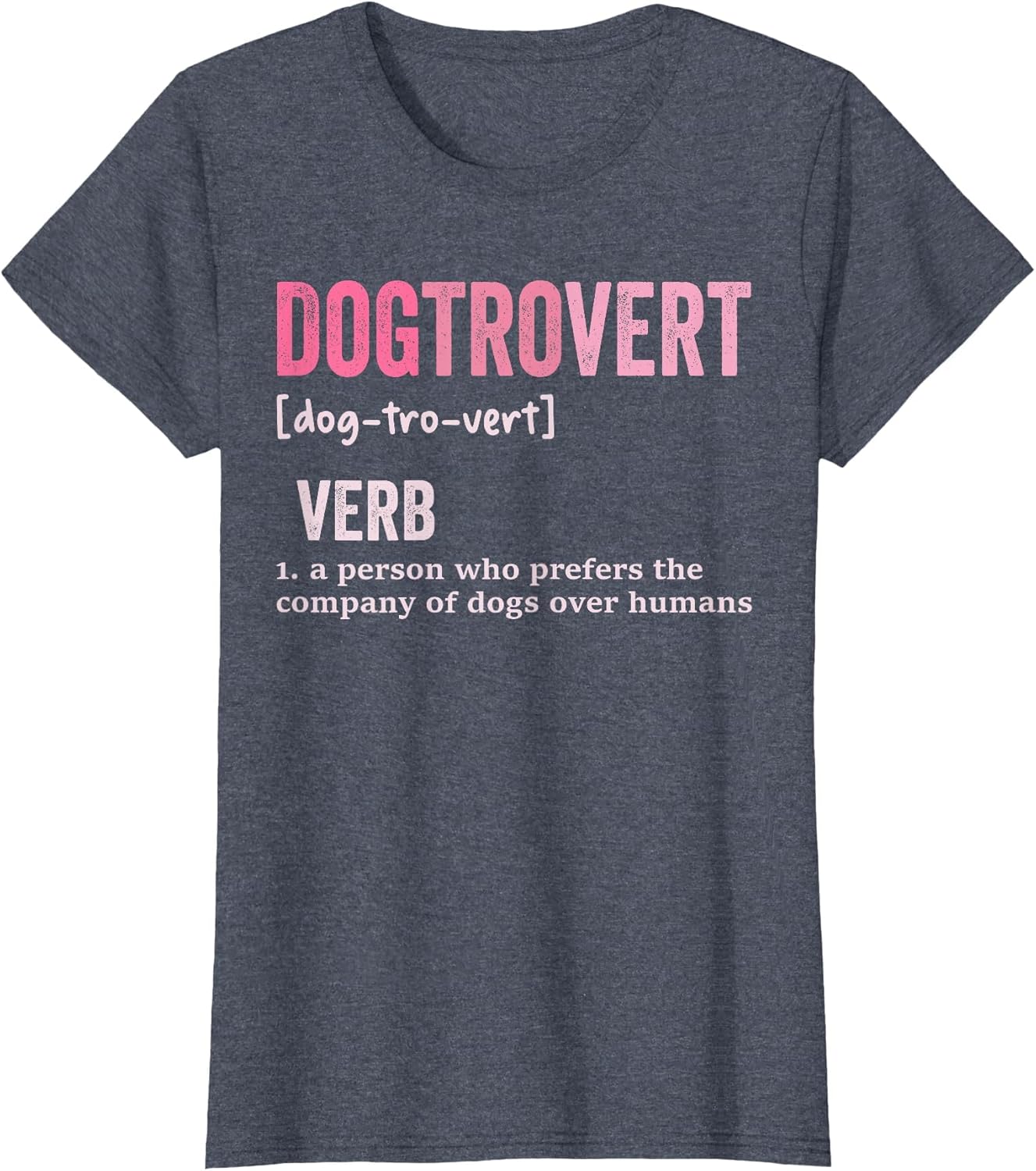 Dogtrovert Definition, Funny Dog Shirts Men, Dog
