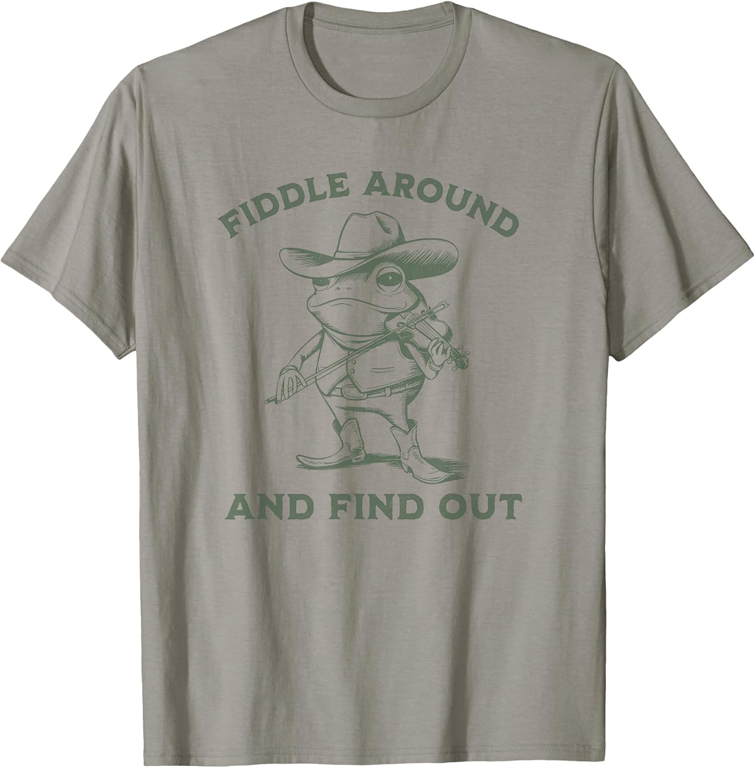 Funny Frog Fiddle Around and Find Out Cowboy Country Music