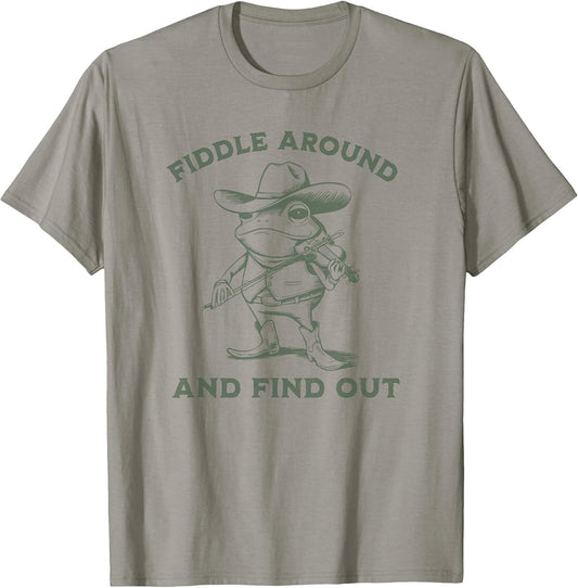 Funny Frog Fiddle Around and Find Out Cowboy Country Music