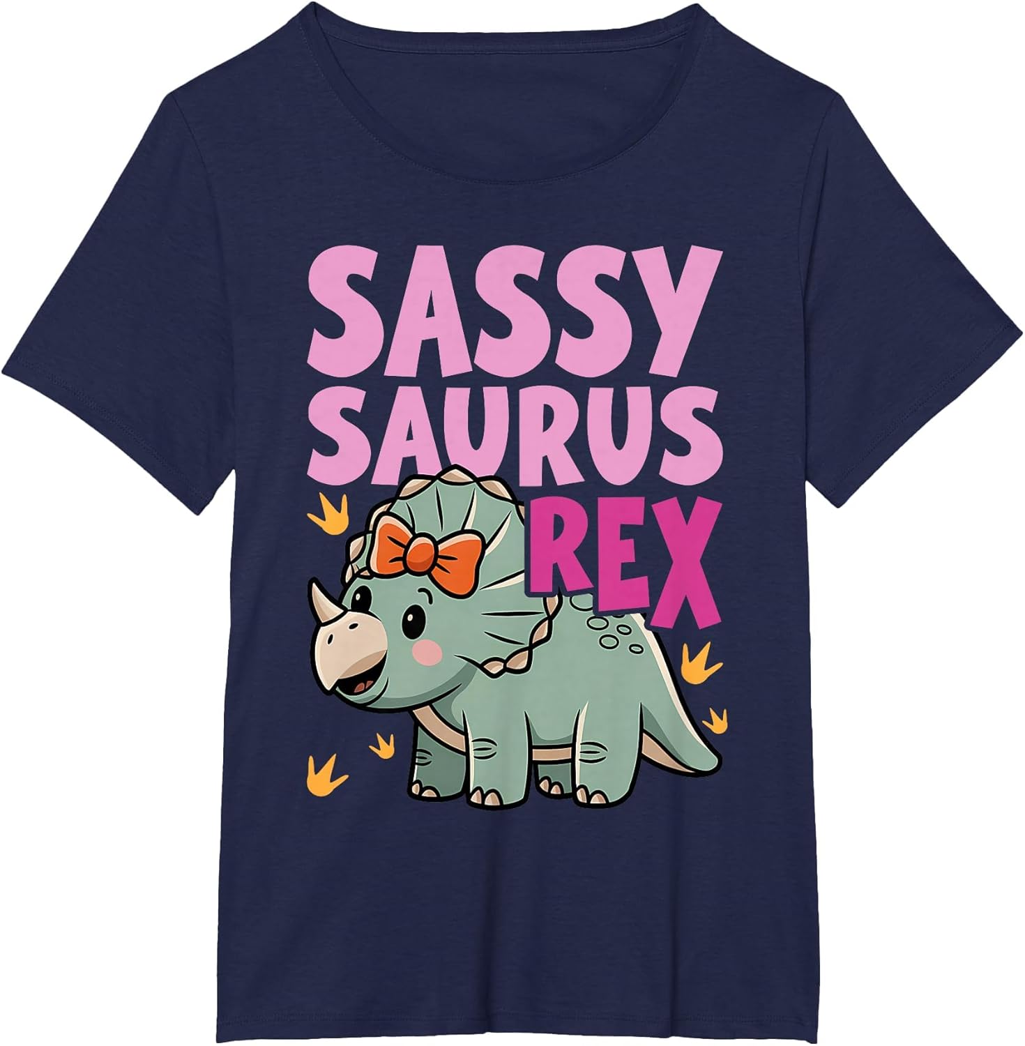 Sassy Saurus Cute Dinosaurs Design for Girls