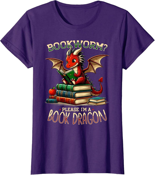 I'm A Book Dragon, Literature Reading & Book Lover