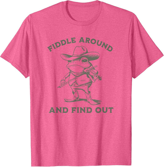 Funny Frog Fiddle Around and Find Out Cowboy Country Music