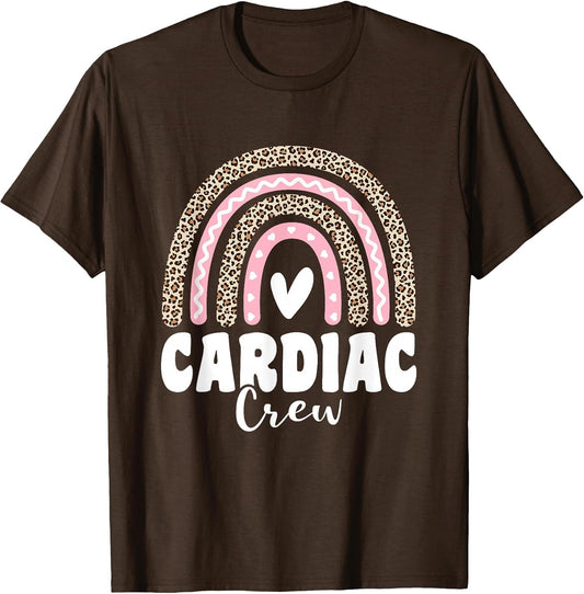 Leopard Rainbow Cardiac Crew Cardiology Nurse Cardiologist
