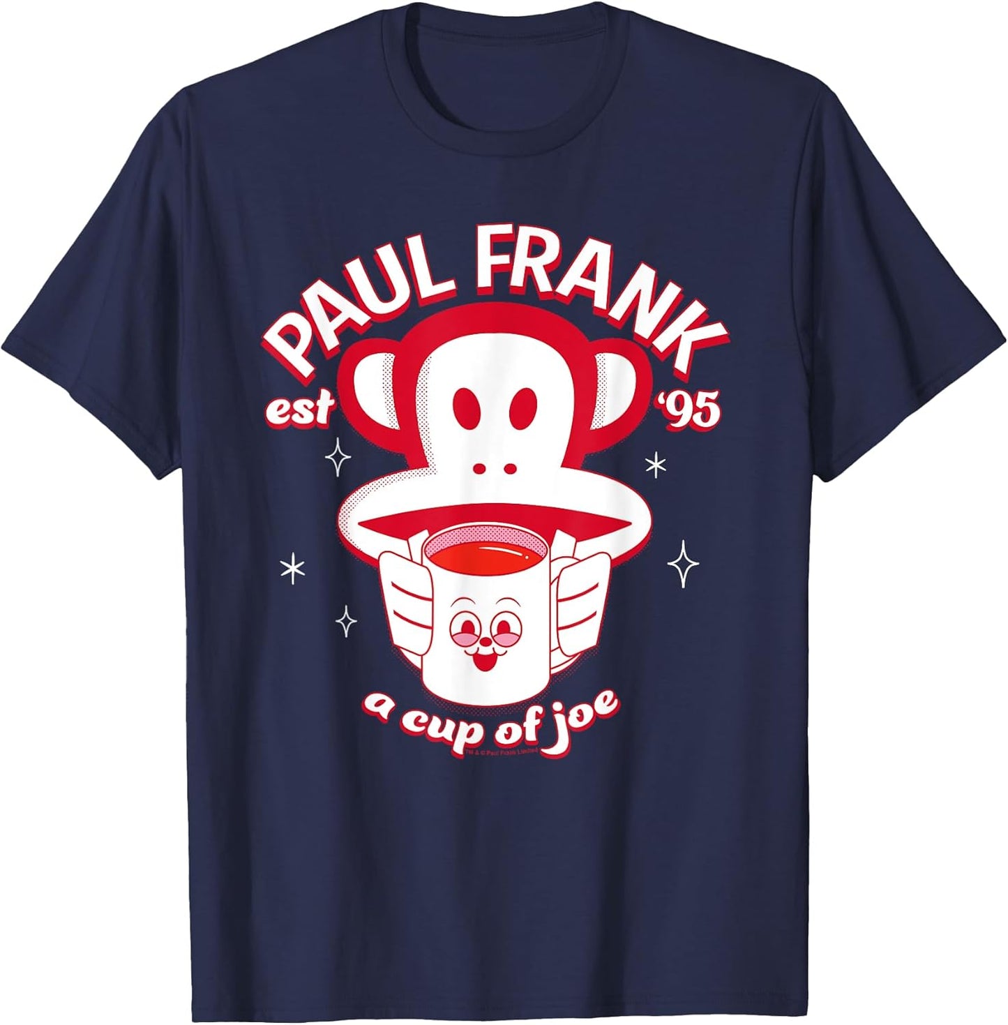 Paul Frank Red A Cup Of Joe Coffee Julius Monkey