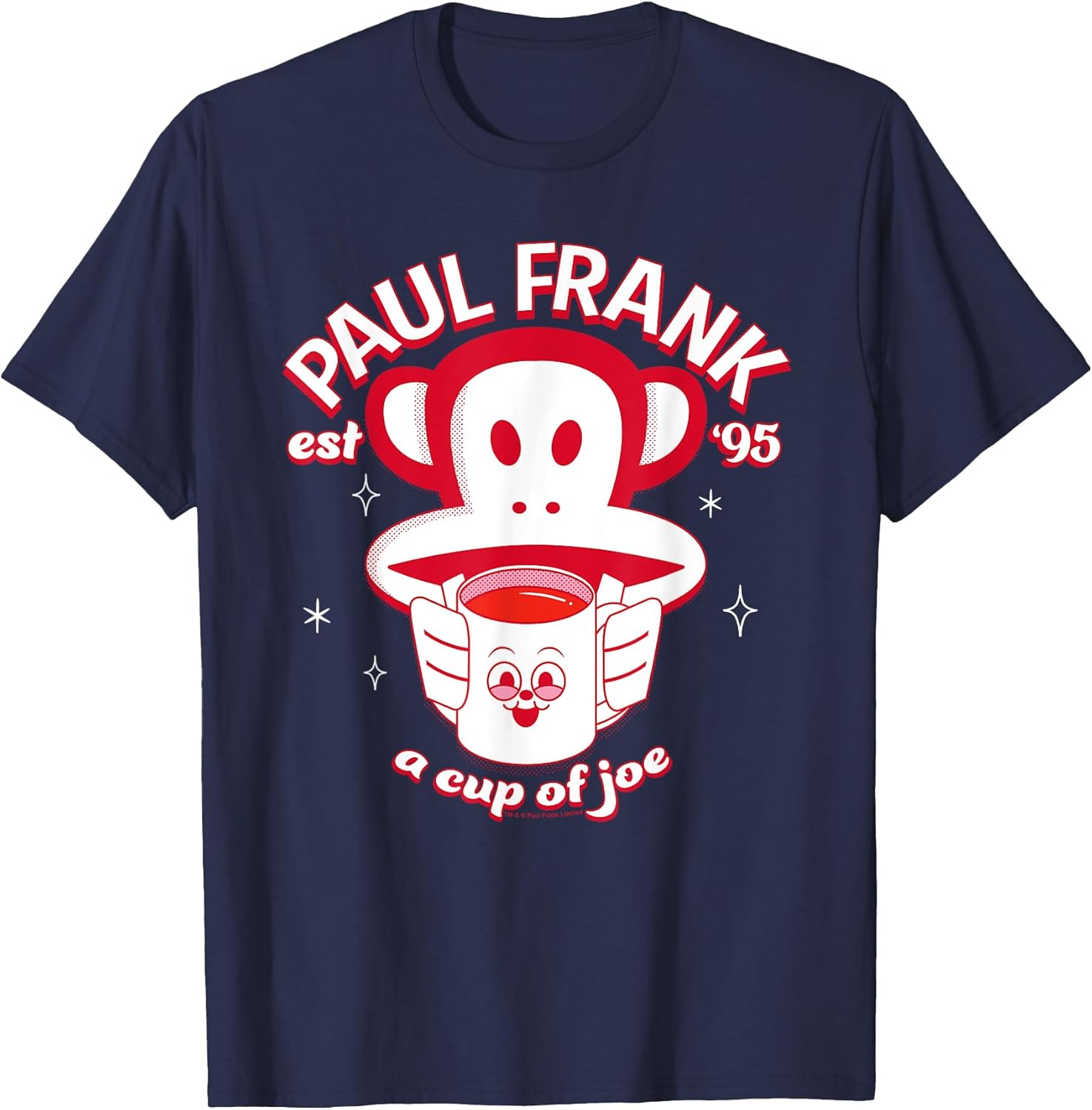 Paul Frank Red A Cup Of Joe Coffee Julius Monkey