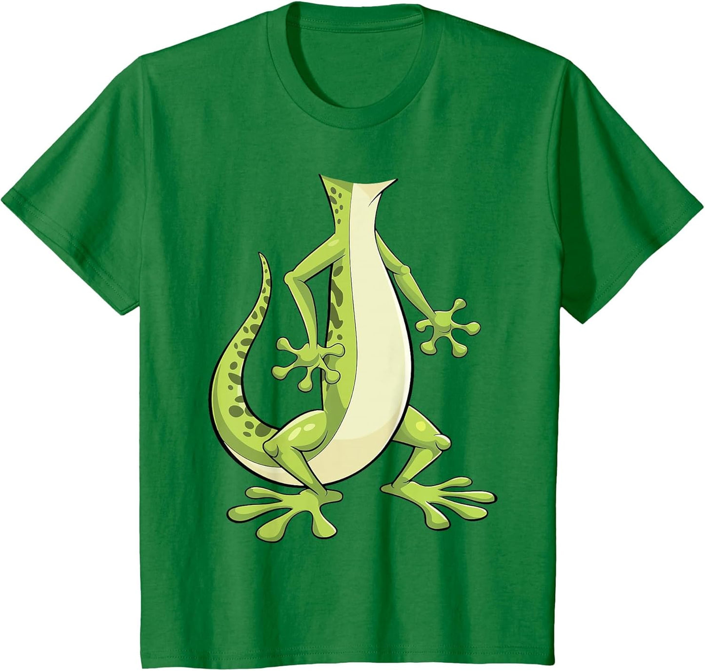 Gecko Shirt Adult Kids Men Women Green Lizard Costume