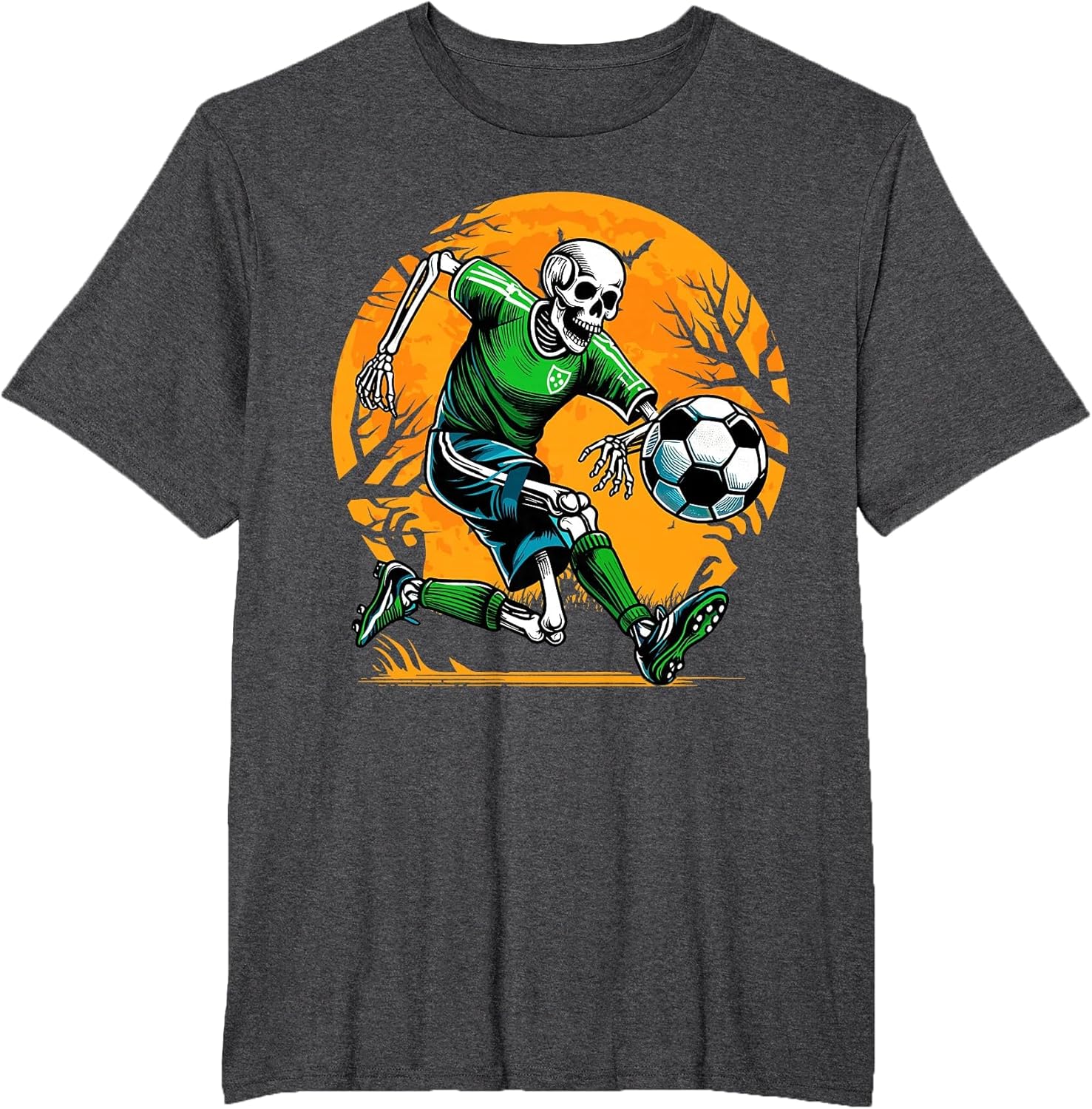 Soccer Skeleton Halloween Football Spooky Boys Soccer Player