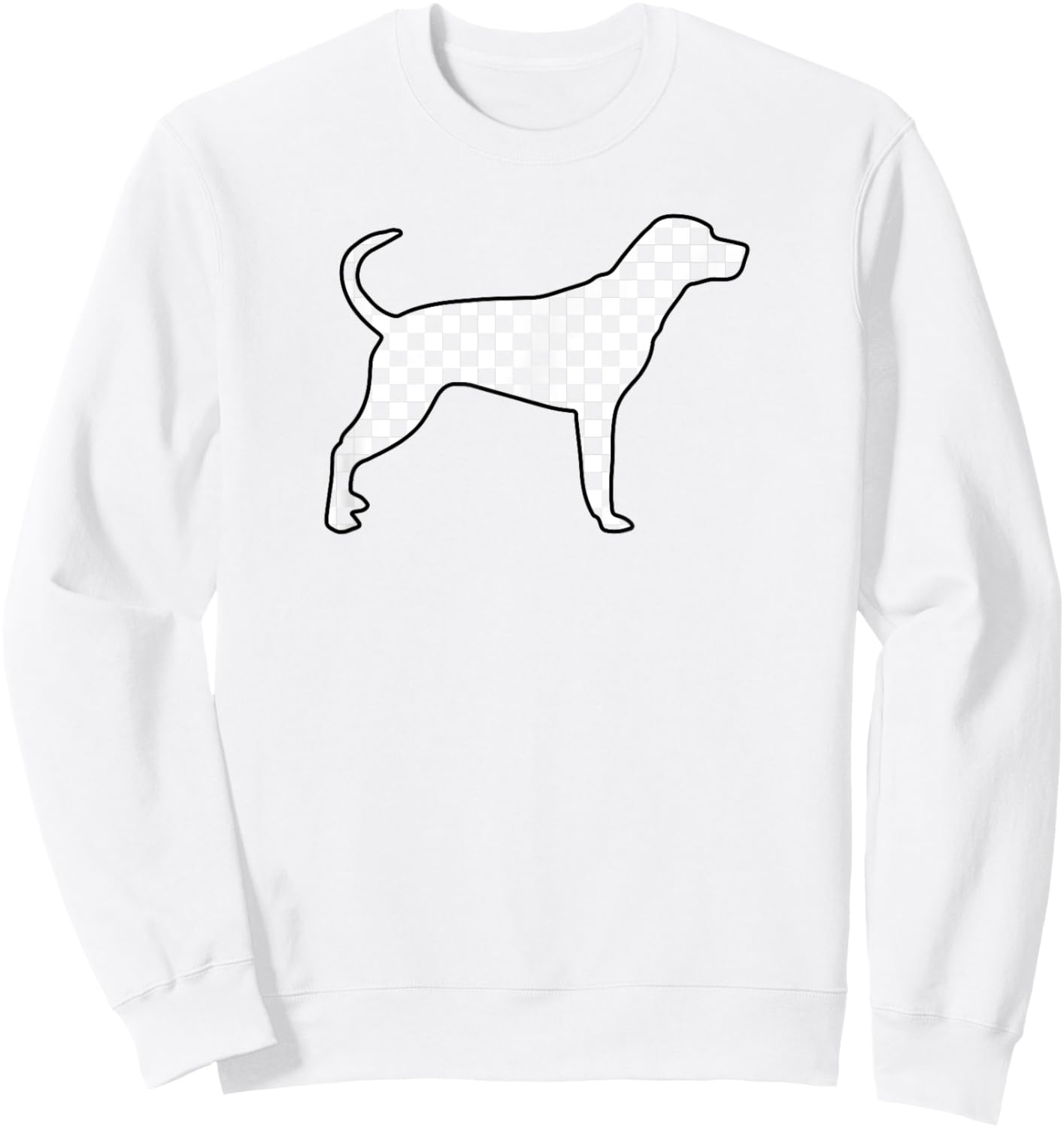 Orange Native Home TN State Pride Blue Tick Hound Tennessee Sweatshirt - Sweatshirt | White