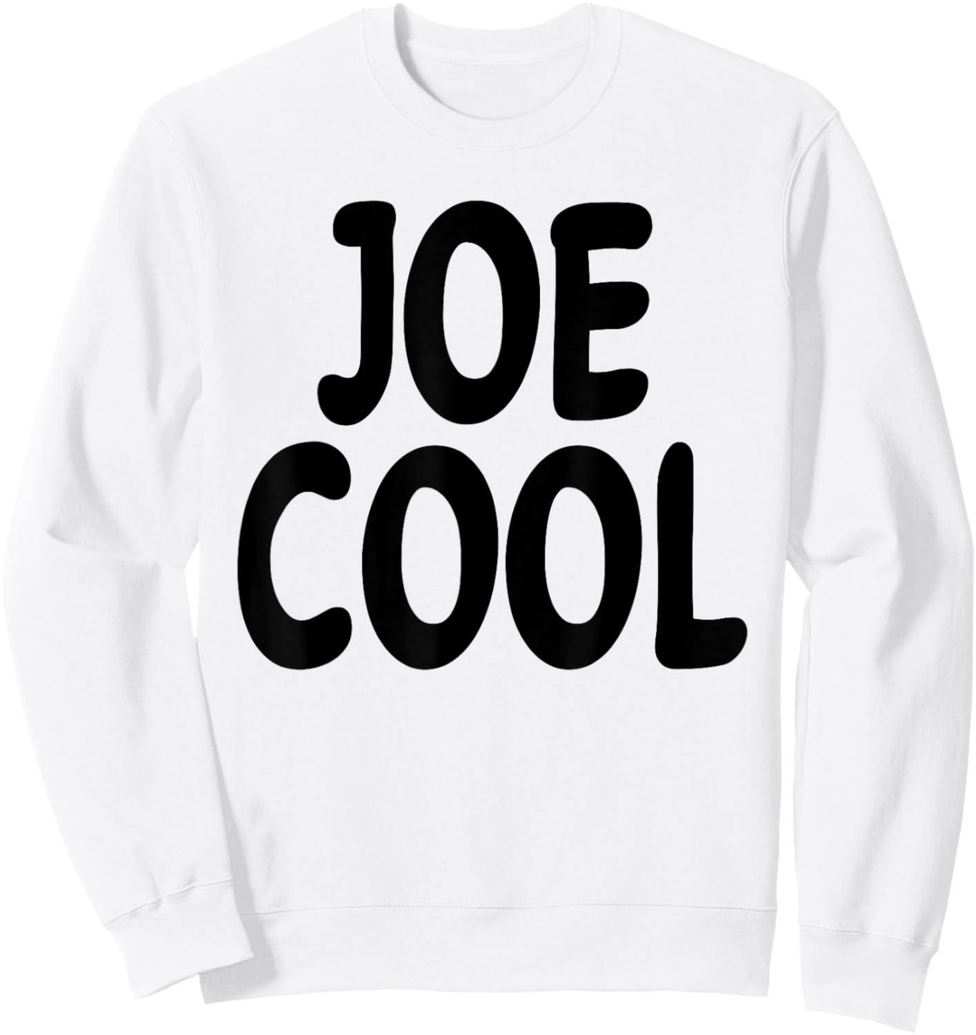 Joe Cool Christmas Sweatshirt - Sweatshirt | White
