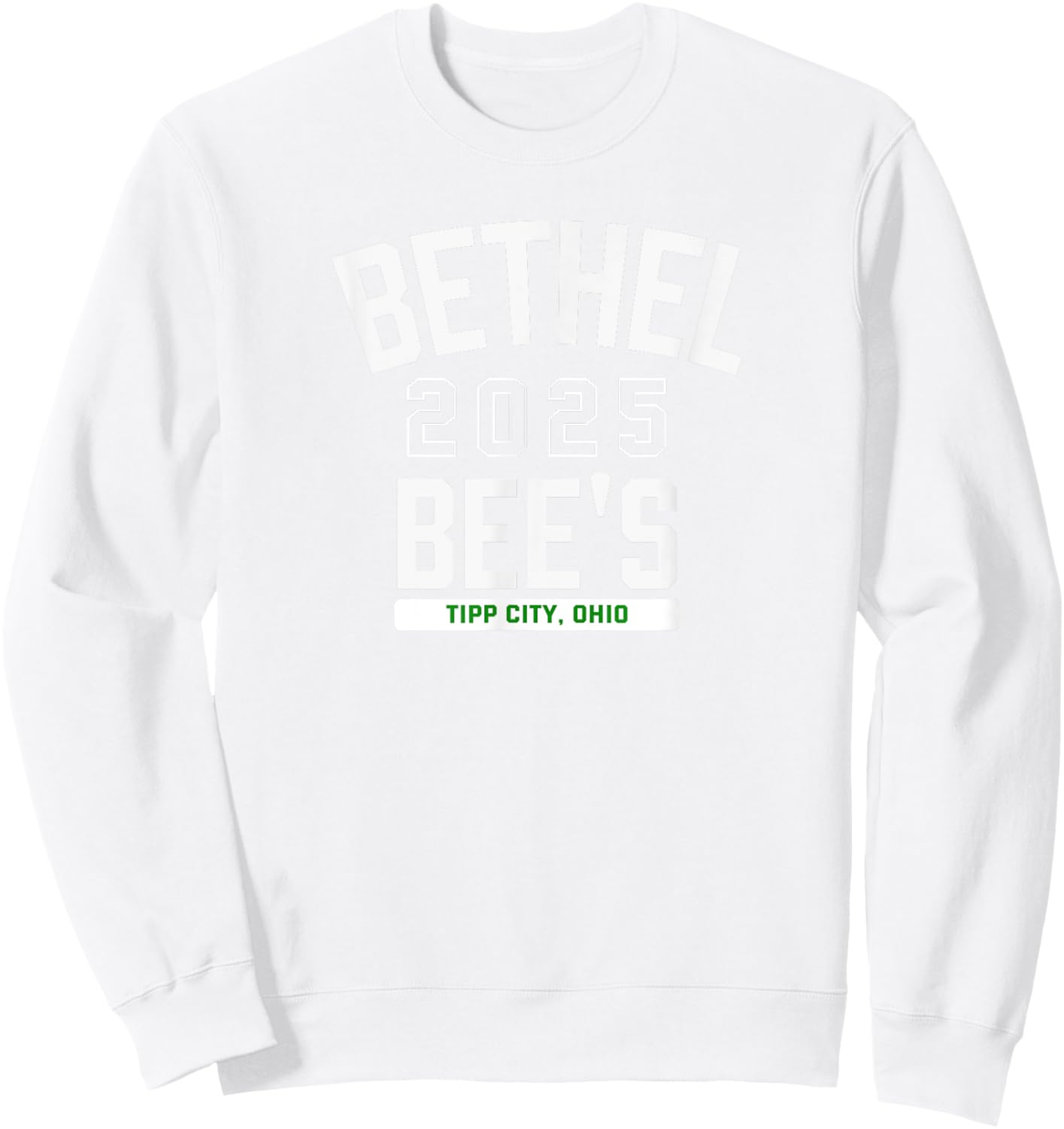 Bethel Bee'S Tipp City, Ohio 2025 Sweatshirt - Sweatshirt | White