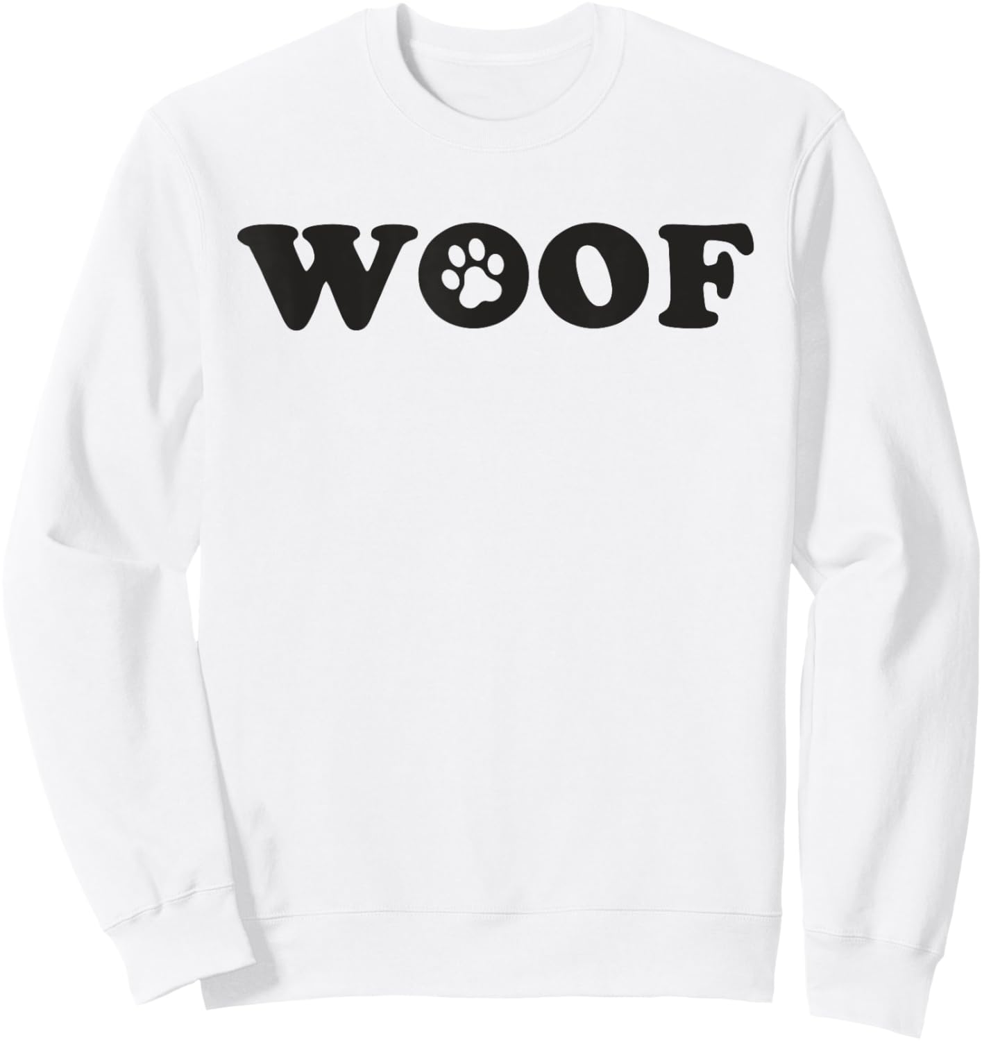 Human Pup Woof Human Puppy Play Petplay Sweatshirt - Sweatshirt | White