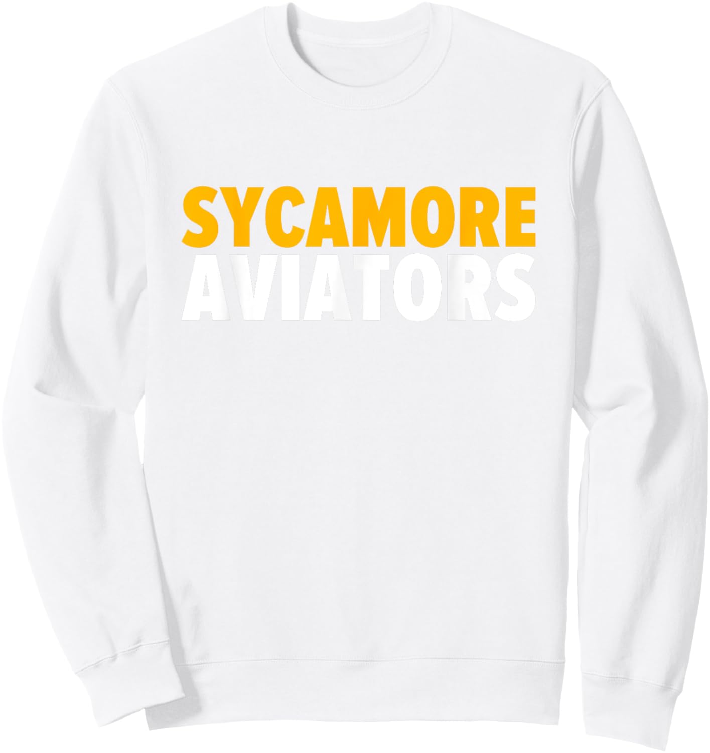 Sycamore Aviators Bold Sweatshirt - Sweatshirt | White