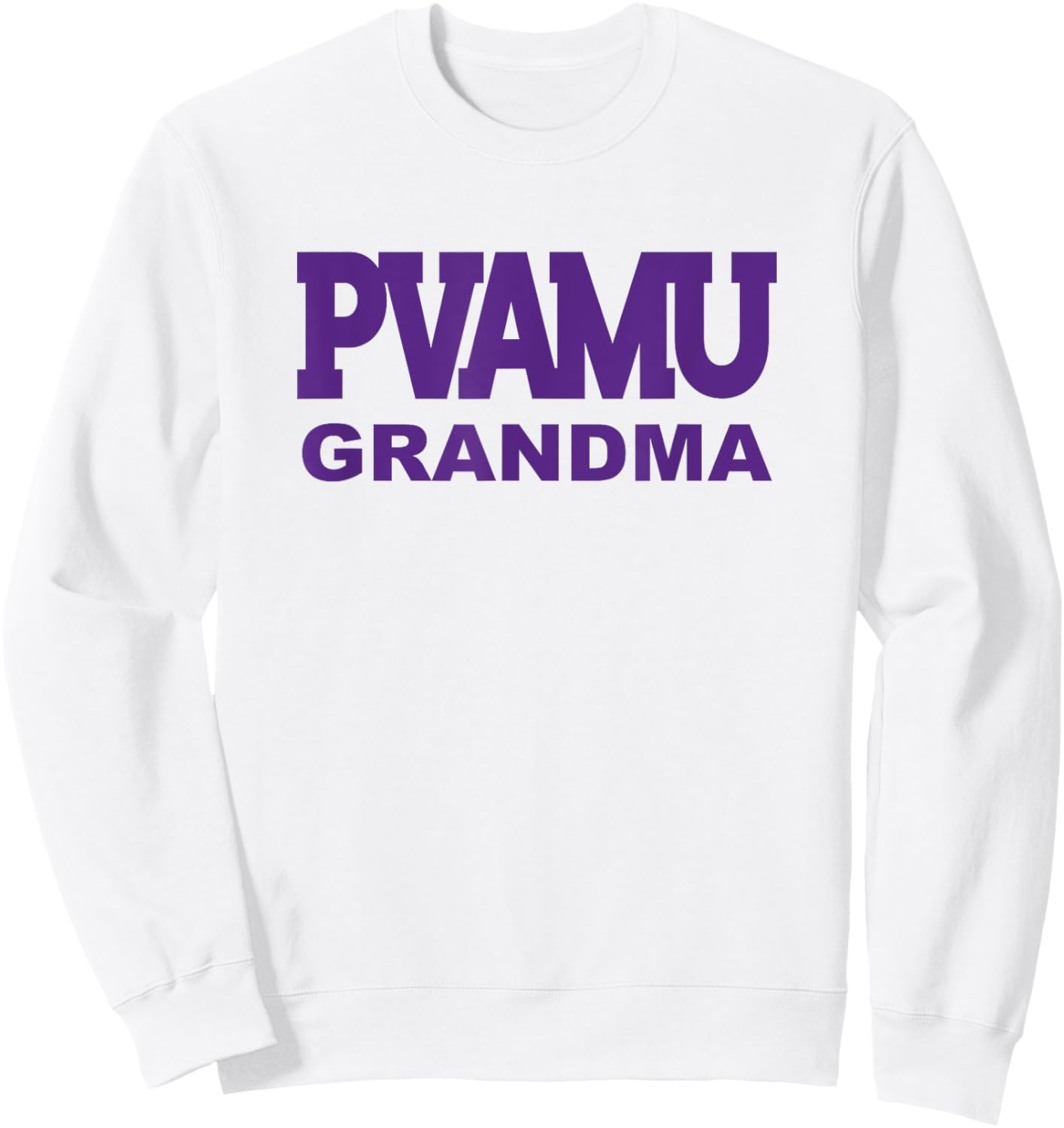 Prairie View A&M University Panthers Grandma Sweatshirt - Sweatshirt | White