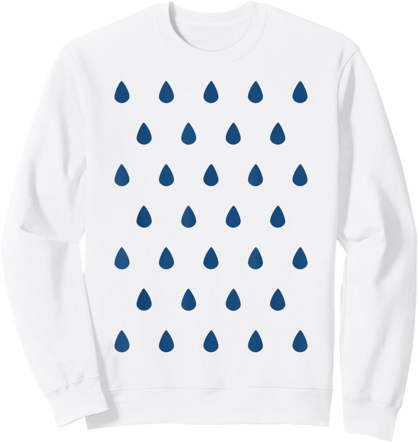 Rain Drop Costume Christmas Halloween All Products Sweatshirt - Sweatshirt | White