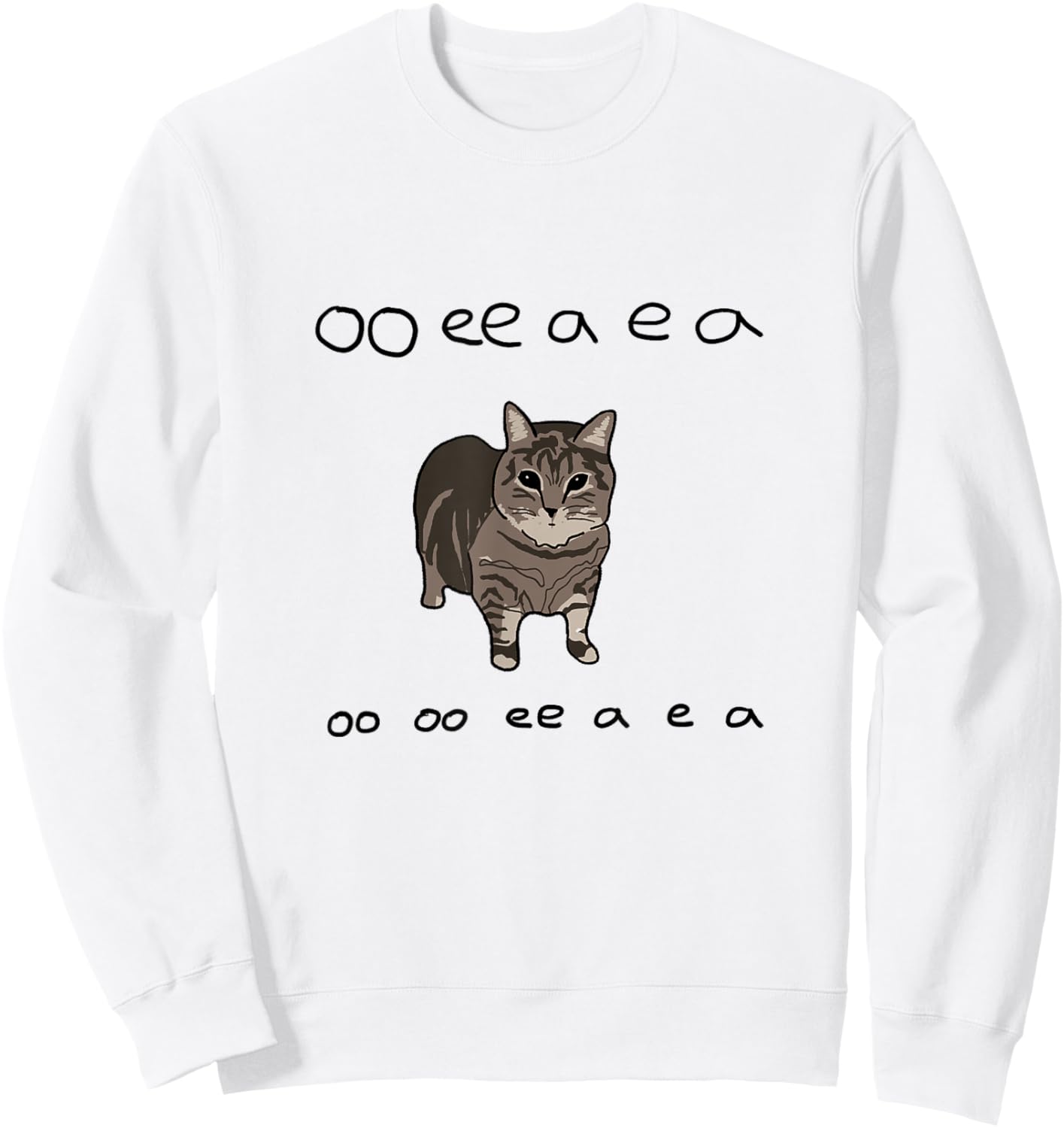 Funny Cat Spinning Meme Green Screen oo ee a e a Women Sweatshirt - Sweatshirt | White