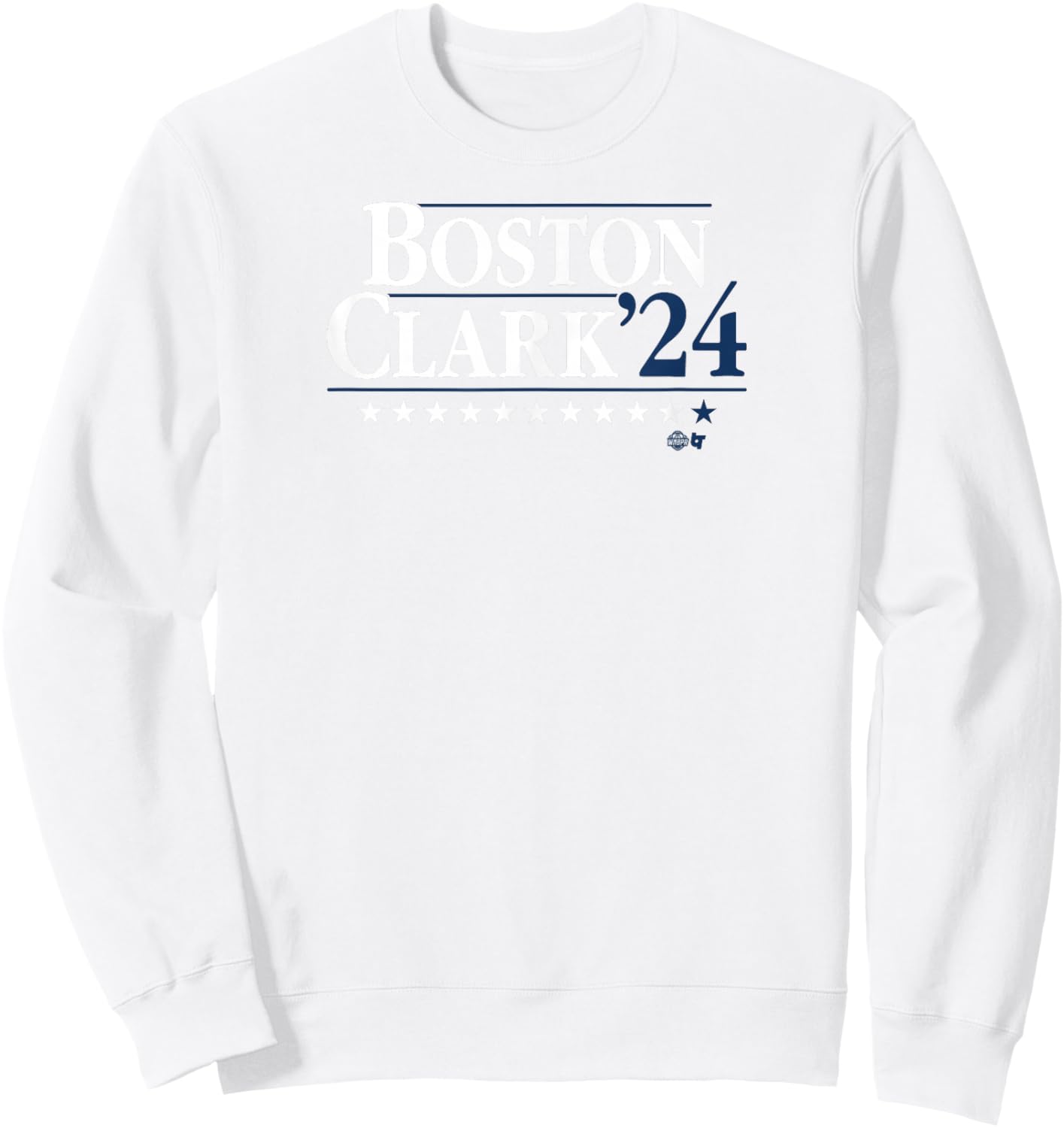 Boston-Clark '24 - Indiana Basketball Sweatshirt - Sweatshirt | White