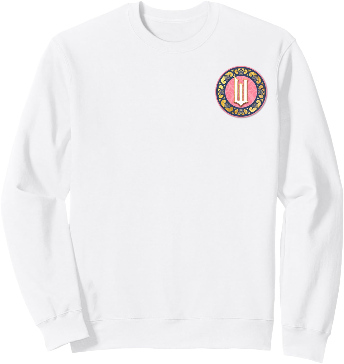 Wicked Glinda Logo Front & Back Sweatshirt - Sweatshirt | White