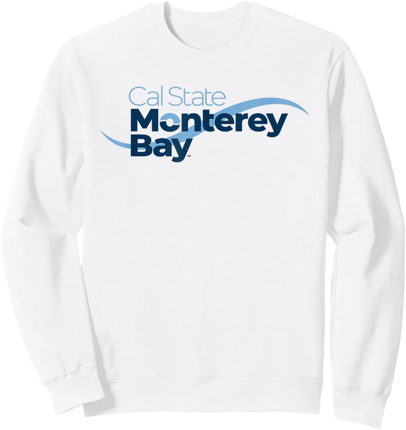 Cal State Monterey Bay CSUMB Logo Sweatshirt - Sweatshirt | White